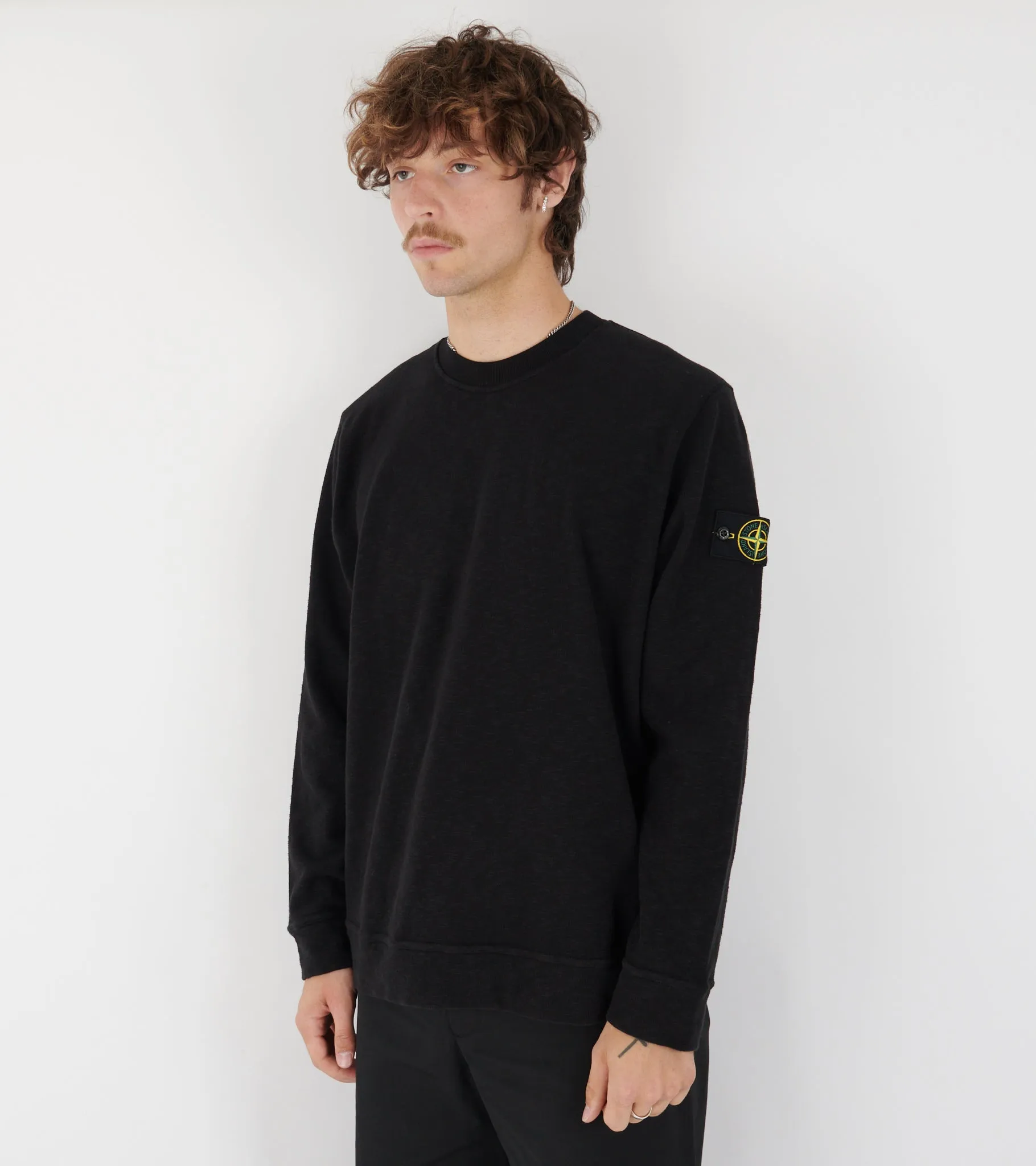Heavy Woven Sweatshirt Black sold by Dr. Adams product image thumbnail 3