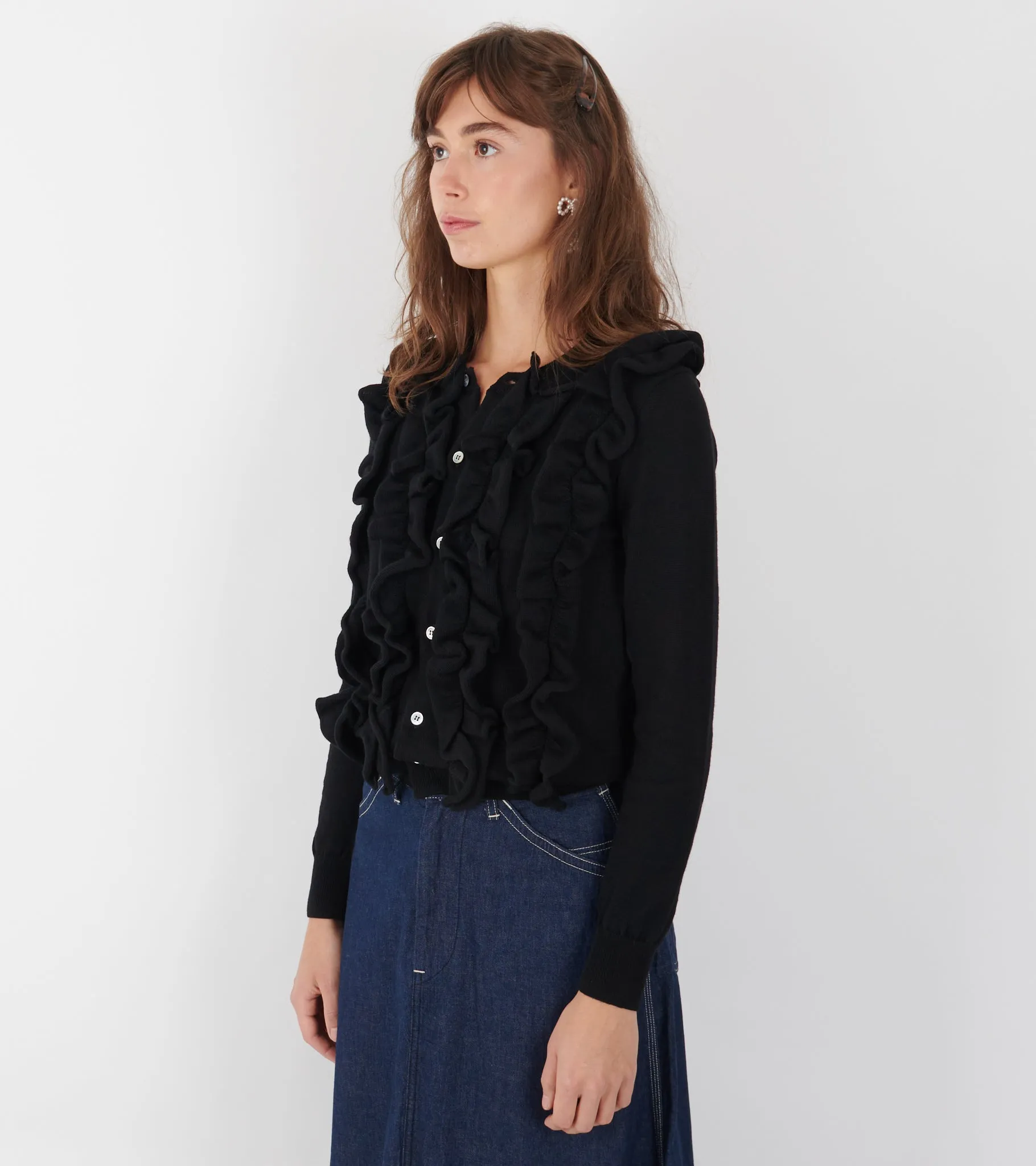 Fringe Sweater Black sold by Dr. Adams product image thumbnail 3