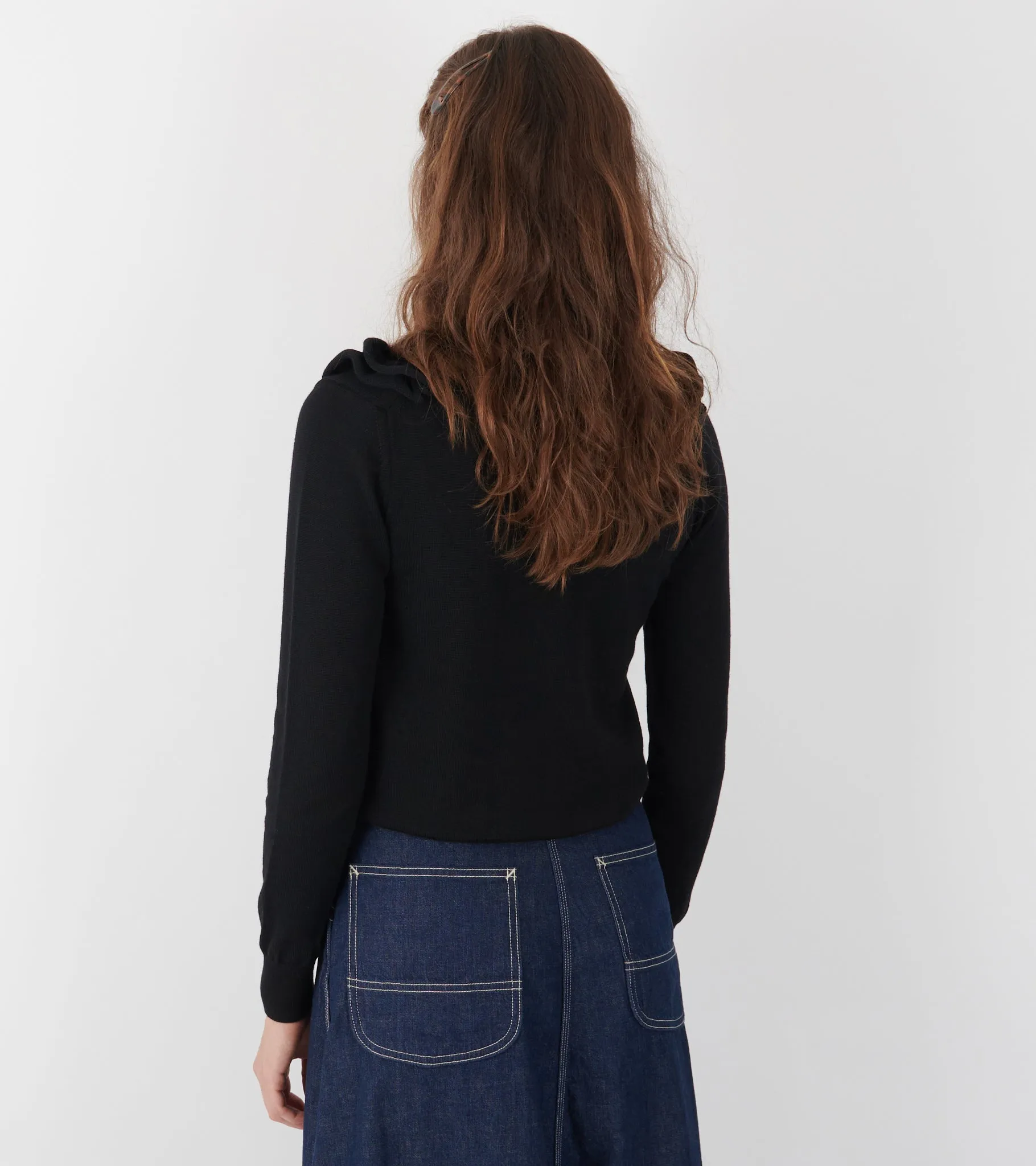 Fringe Sweater Black sold by Dr. Adams product image thumbnail 5