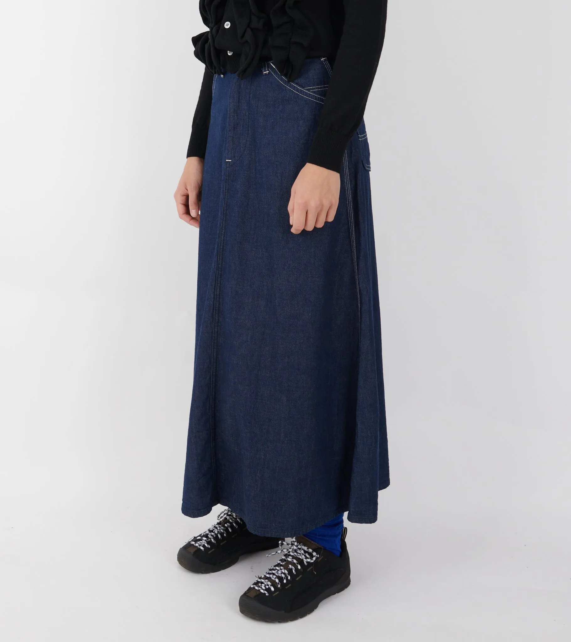 Denim Skirt One Wash sold by Dr. Adams product image thumbnail 4