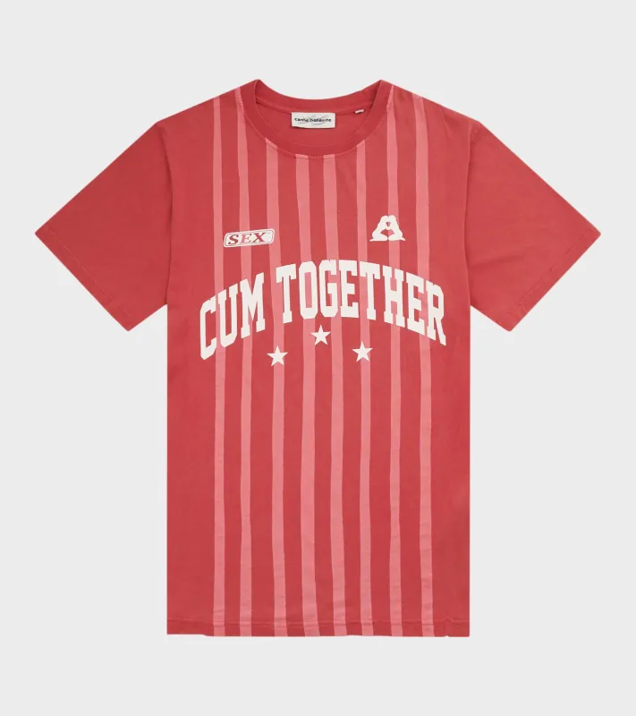 Team Player T-shirt Off-Red sold by Dr. Adams