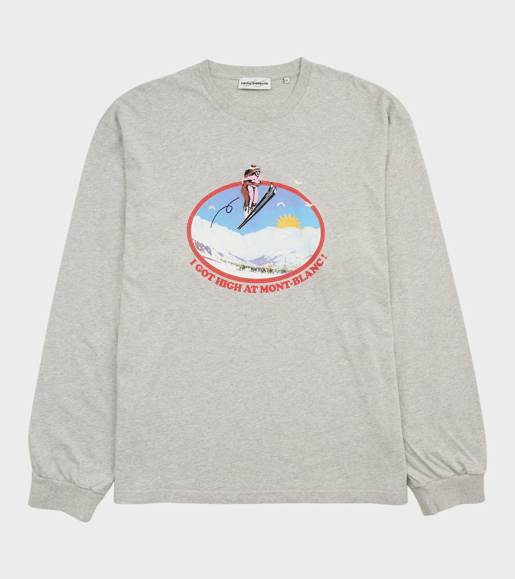 Mont Blanc Memories L/S T-shirt Melange Grey sold by Dr. Adams