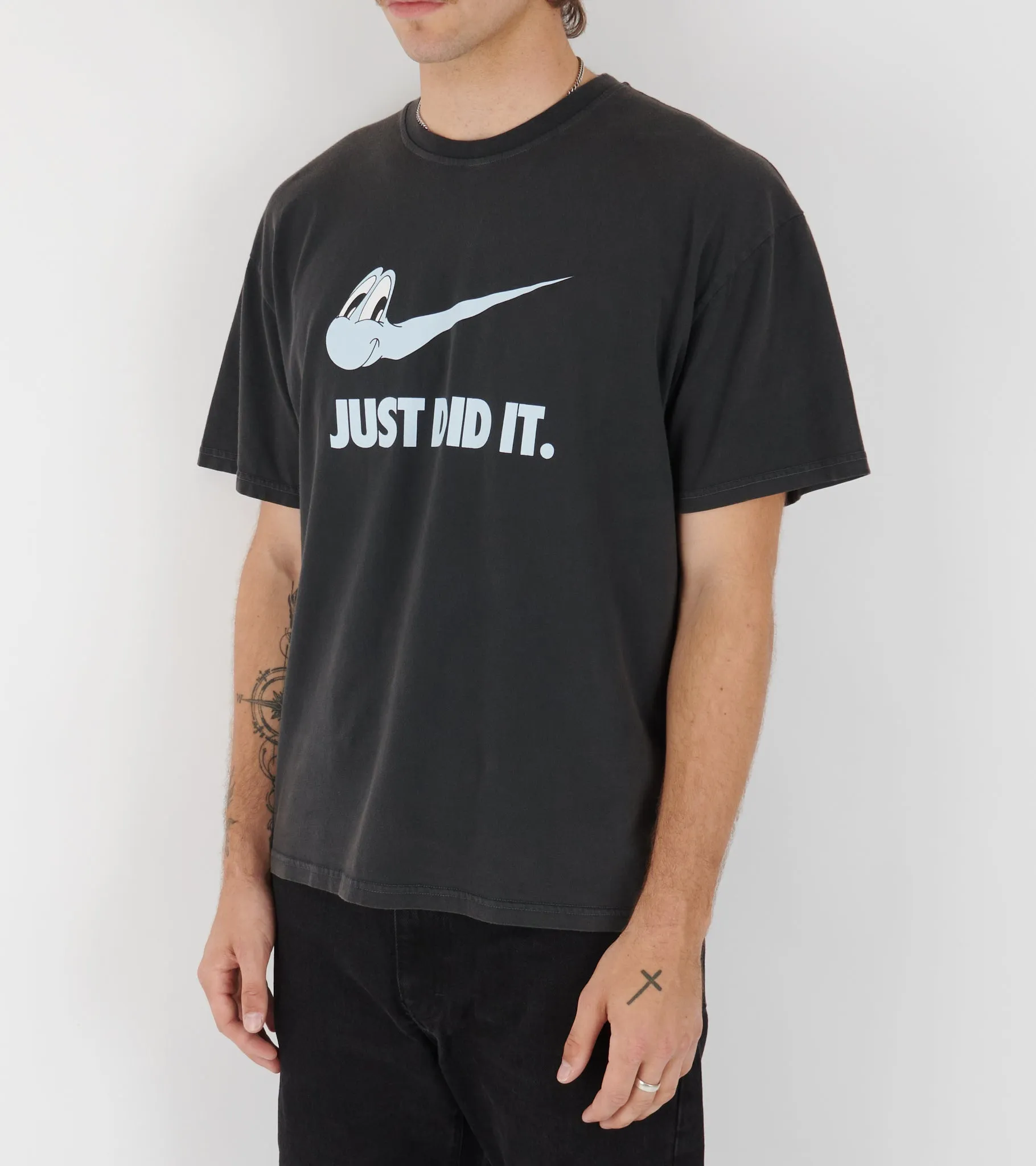 Just Did It T-shirt Off-Black sold by Dr. Adams product image thumbnail 5