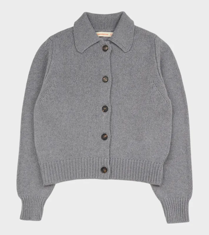 Winny Collared Jacket Grey sold by Dr. Adams