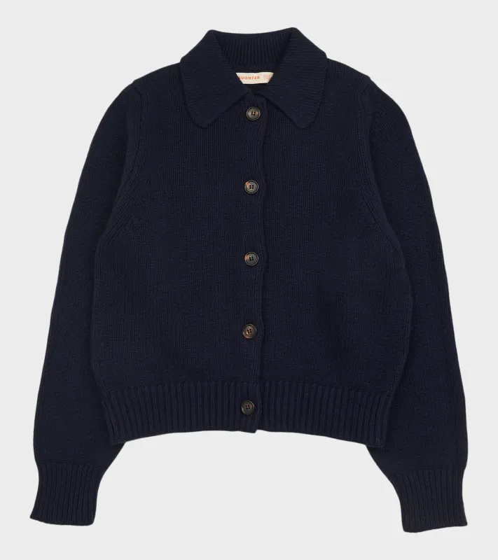 Winny Collared Jacket Navy sold by Dr. Adams