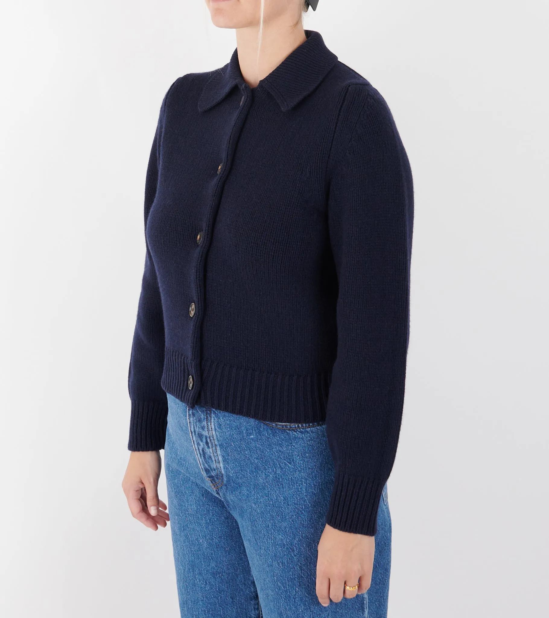 Winny Collared Jacket Navy sold by Dr. Adams product image thumbnail 4