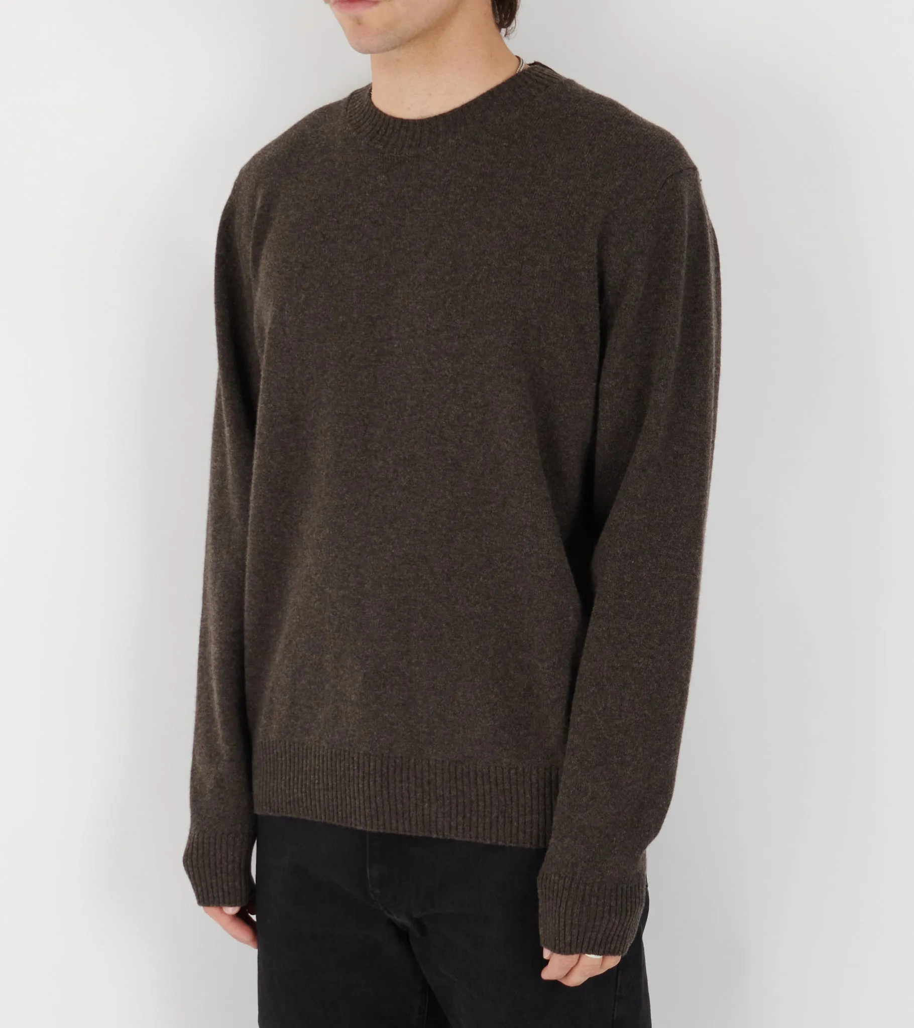 Norse Standard Merino Lambswool Sweater Heathland Brown sold by Dr. Adams product image thumbnail 3