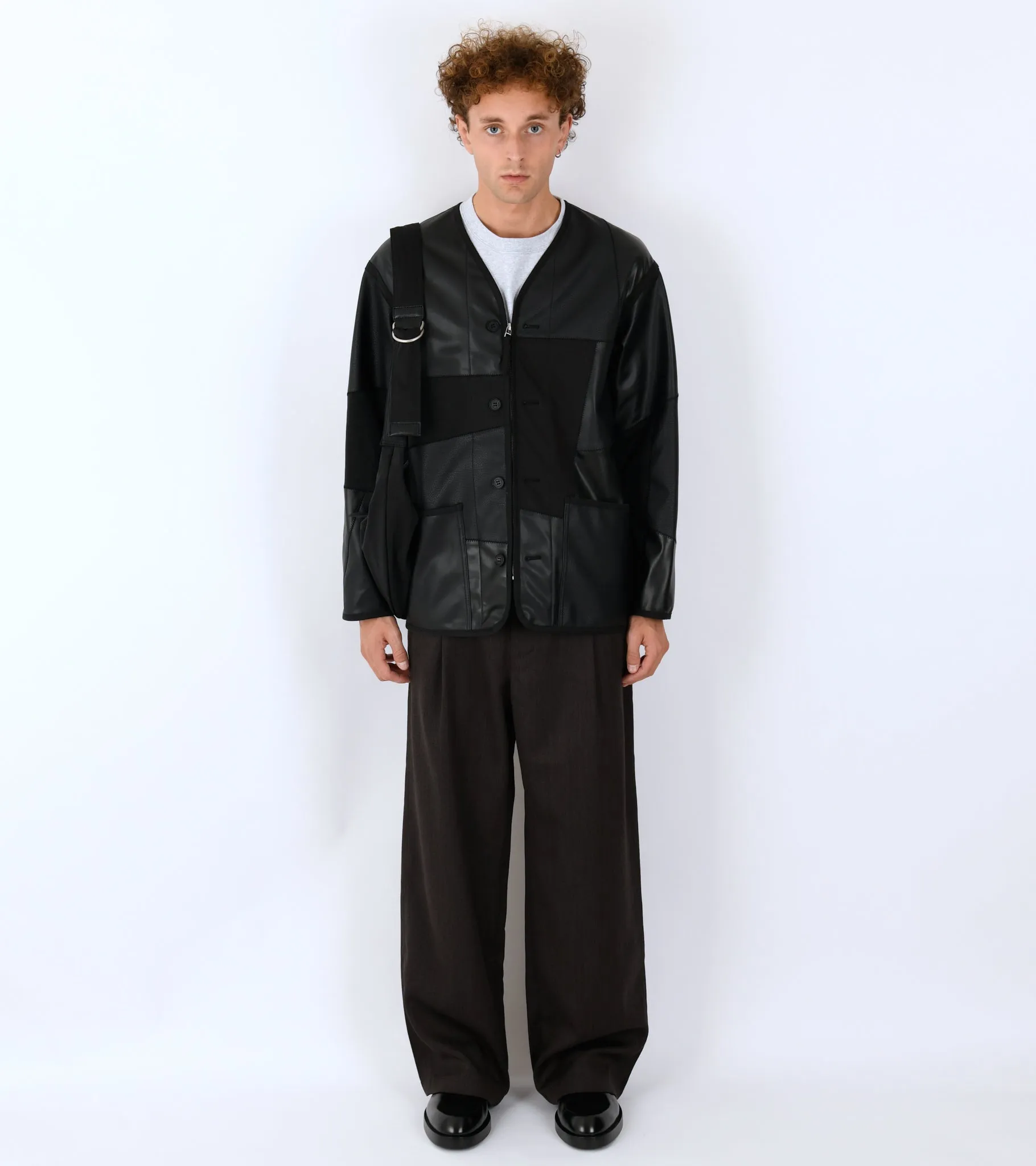 Patchwork Jacket Black sold by Dr. Adams product image thumbnail 2