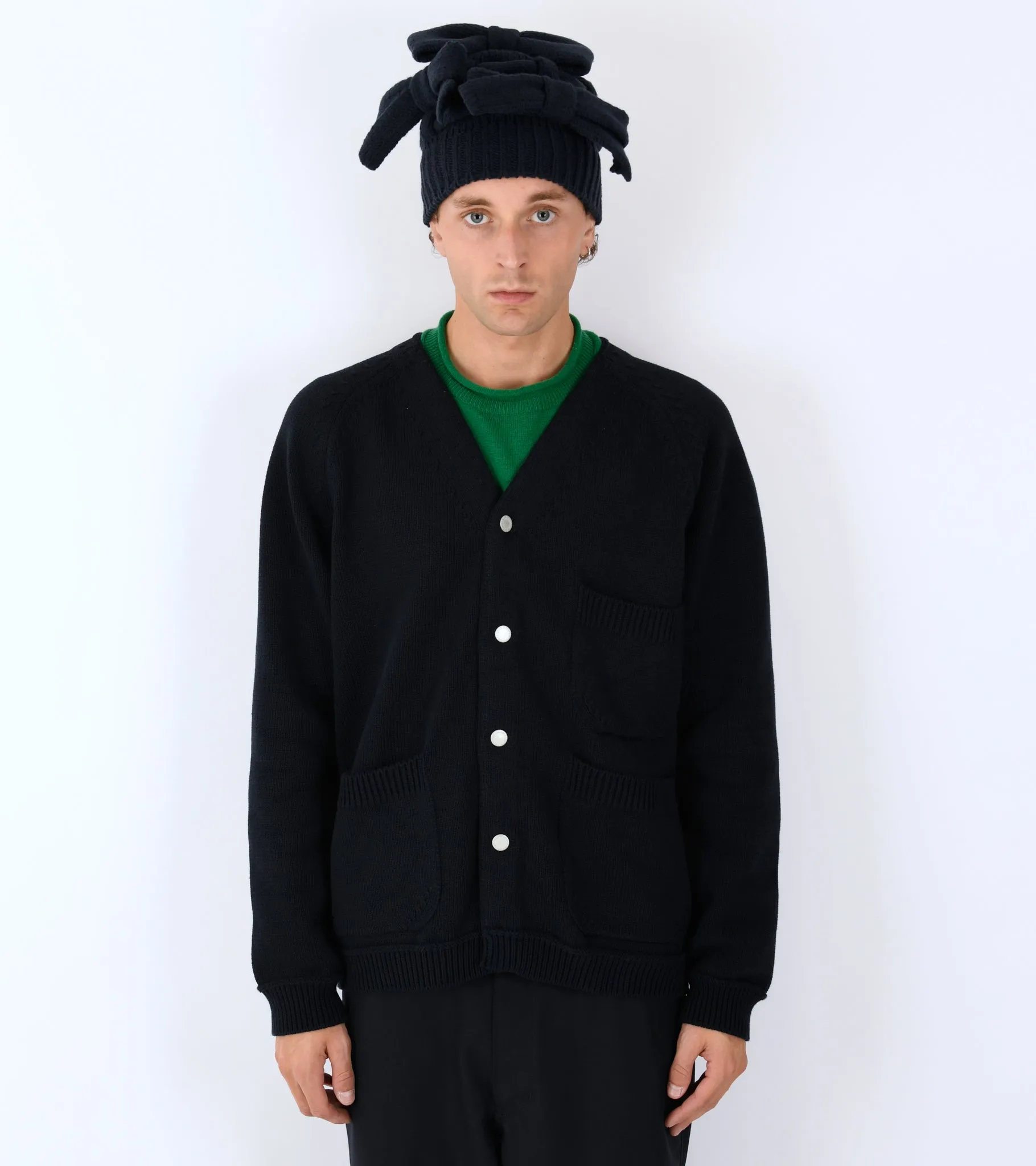 Pocket Cardigan Navy sold by Dr. Adams product image thumbnail 2