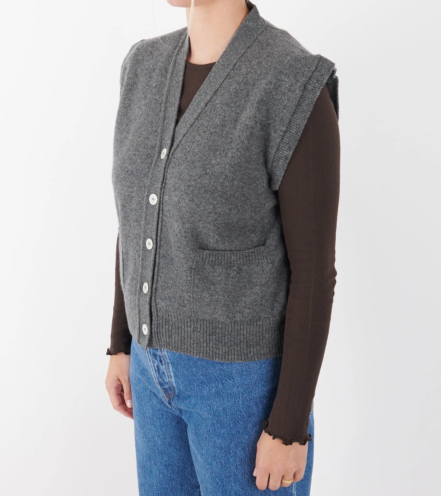 Wexford Waistcoat Derby Grey sold by Dr. Adams product image thumbnail 3