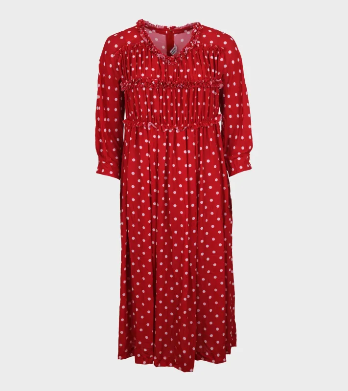 Dotted Dress Red sold by Dr. Adams