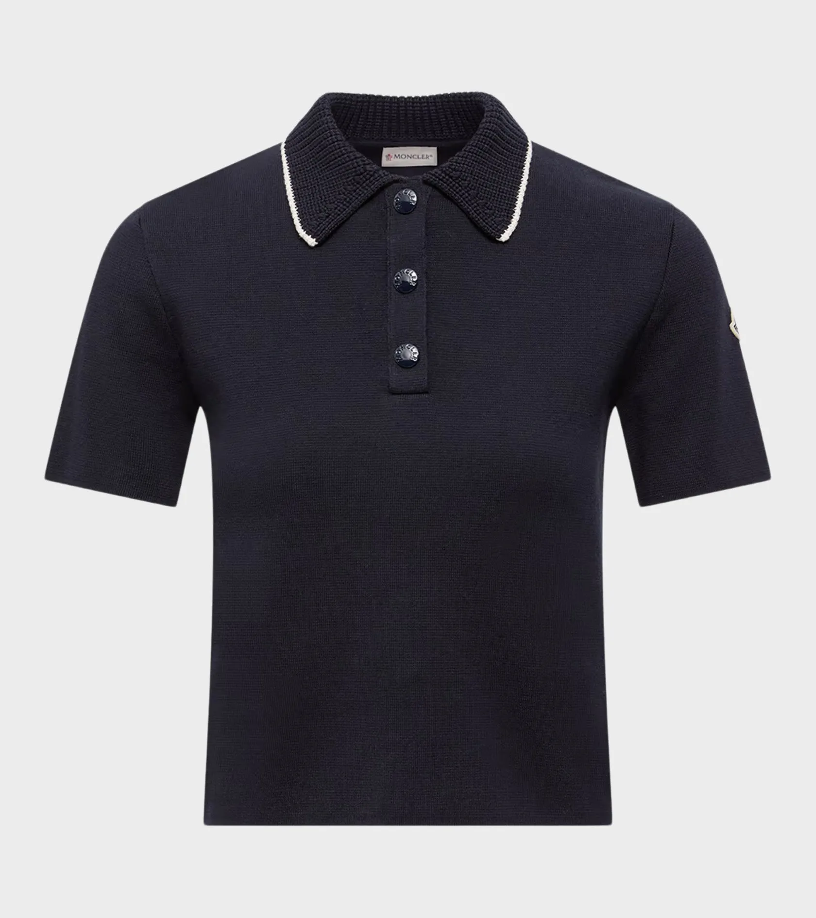 S/S Cotton Knit Polo Navy Blue sold by Dr. Adams