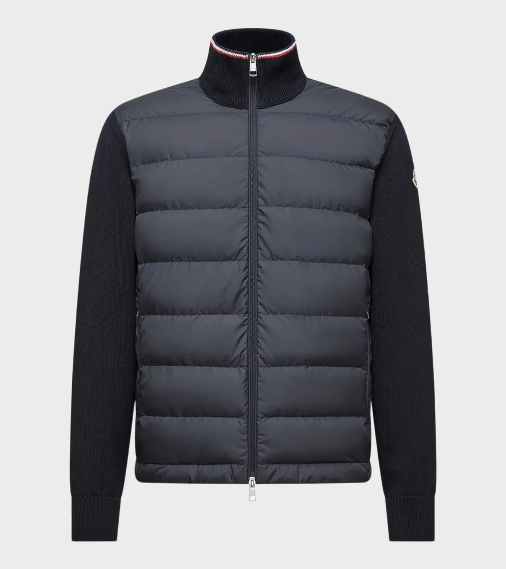 Cotton Knit Tricolor Cardigan Tricot Navy Blue sold by Dr. Adams