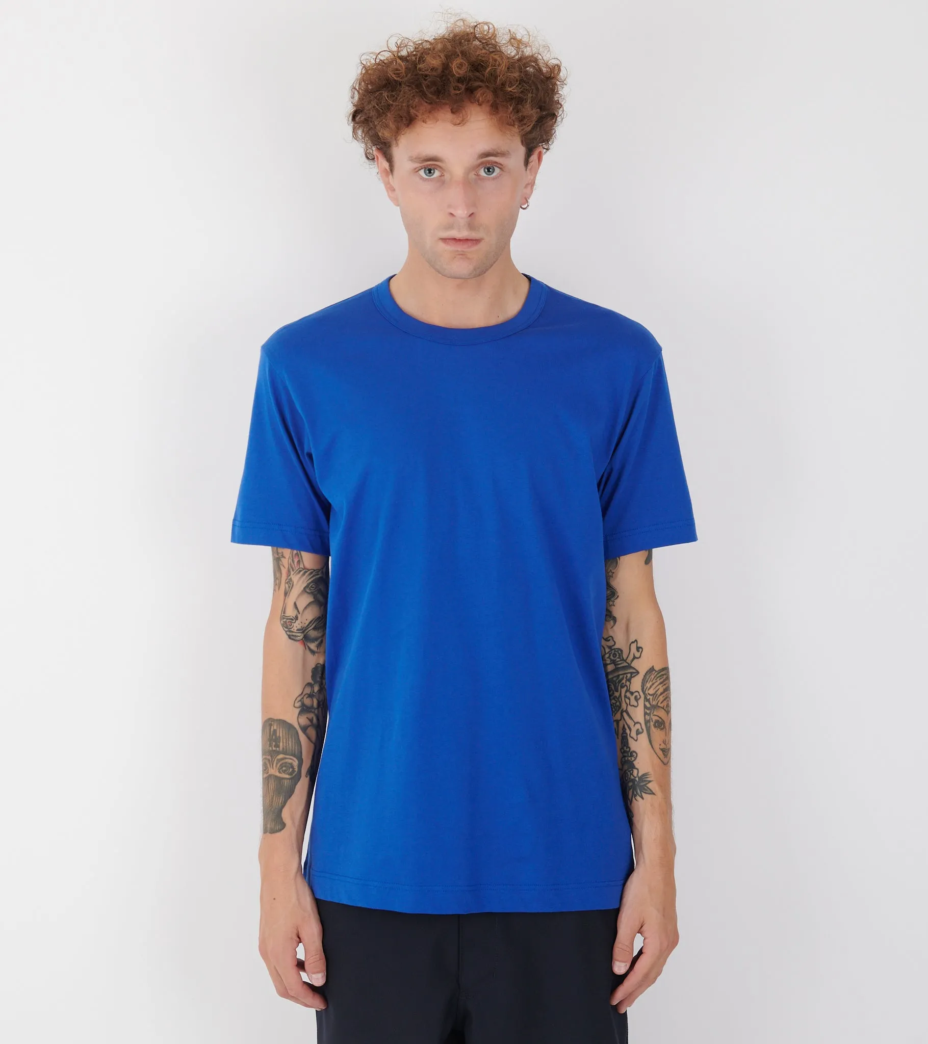 Back Logo T-shirt Cobalt Blue sold by Dr. Adams product image thumbnail 2