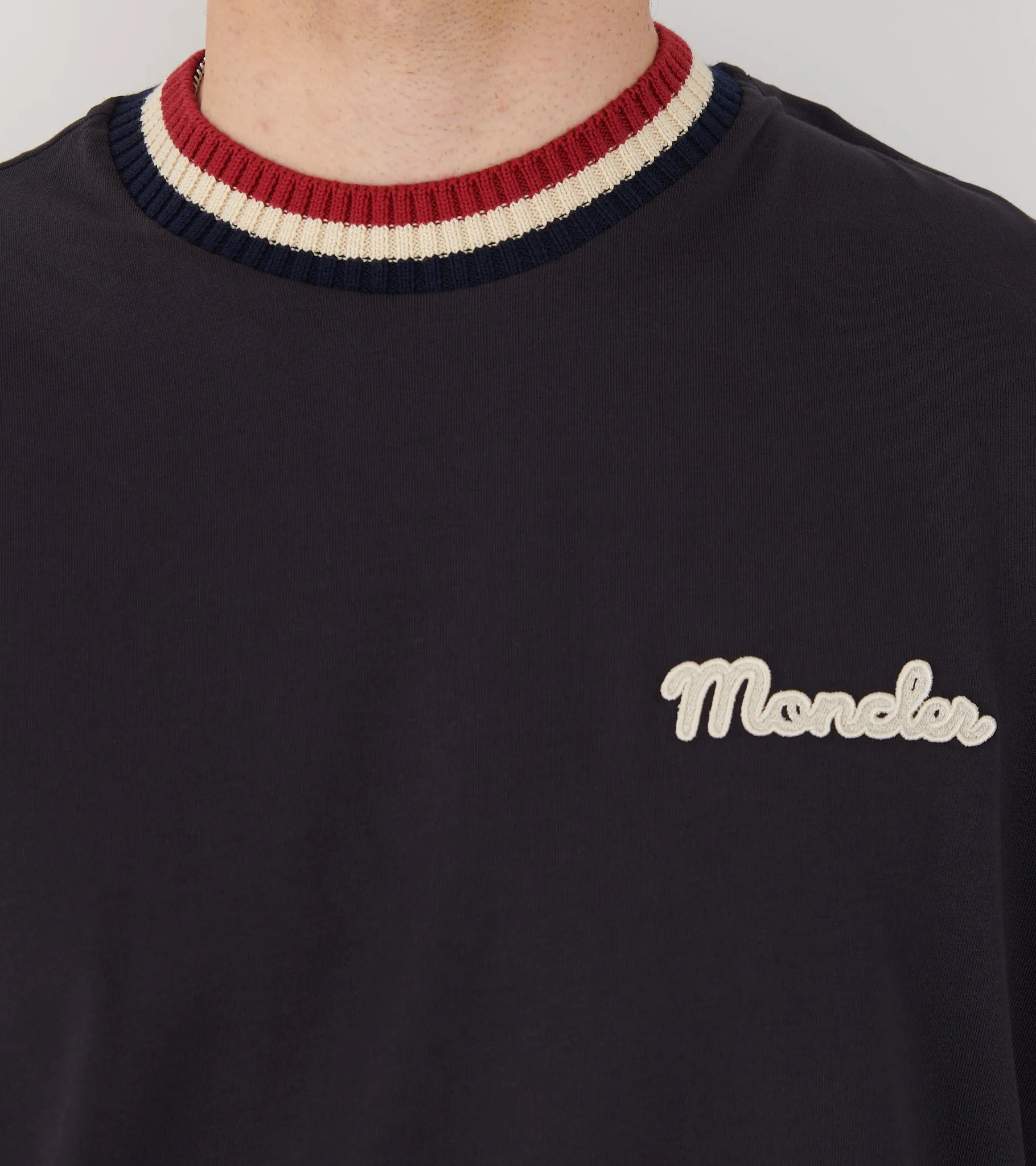 Embroidered T-shirt Navy Blue sold by Dr. Adams product image thumbnail 3