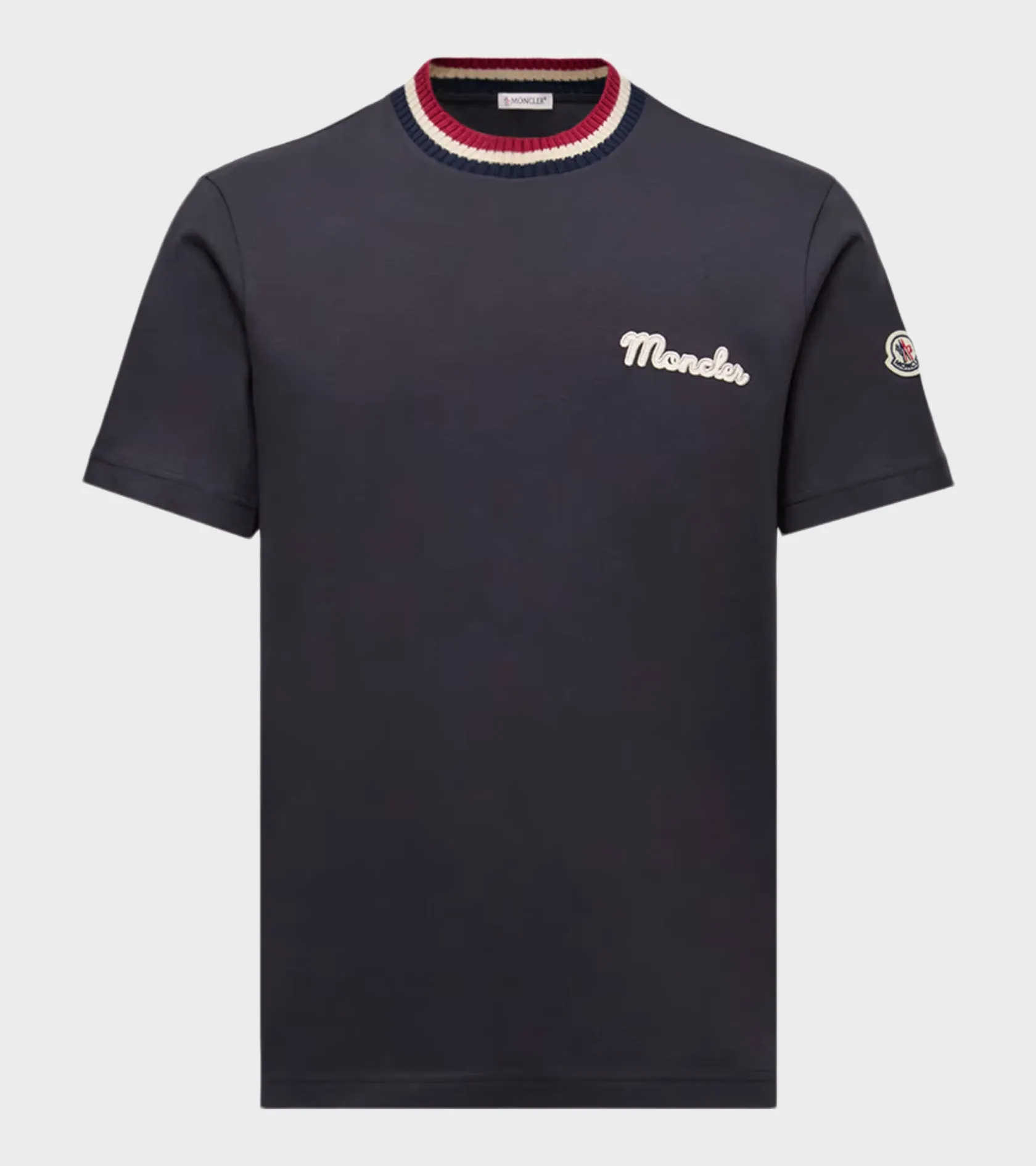 Embroidered T-shirt Navy Blue sold by Dr. Adams