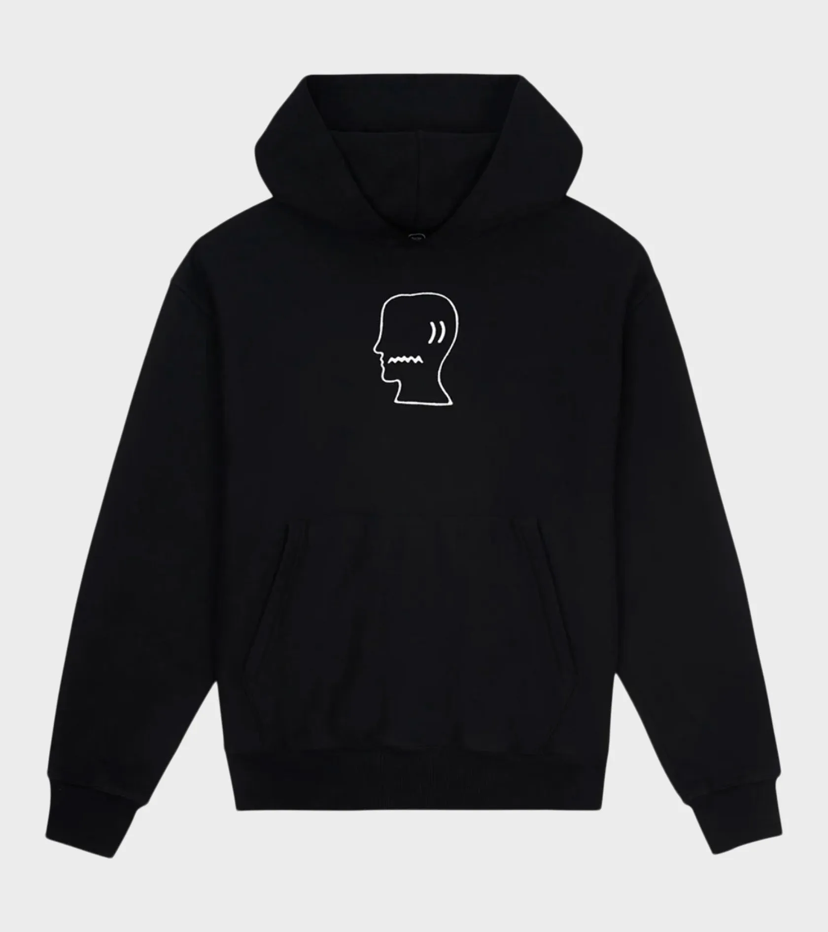 Logohead Hoodie Black sold by Dr. Adams
