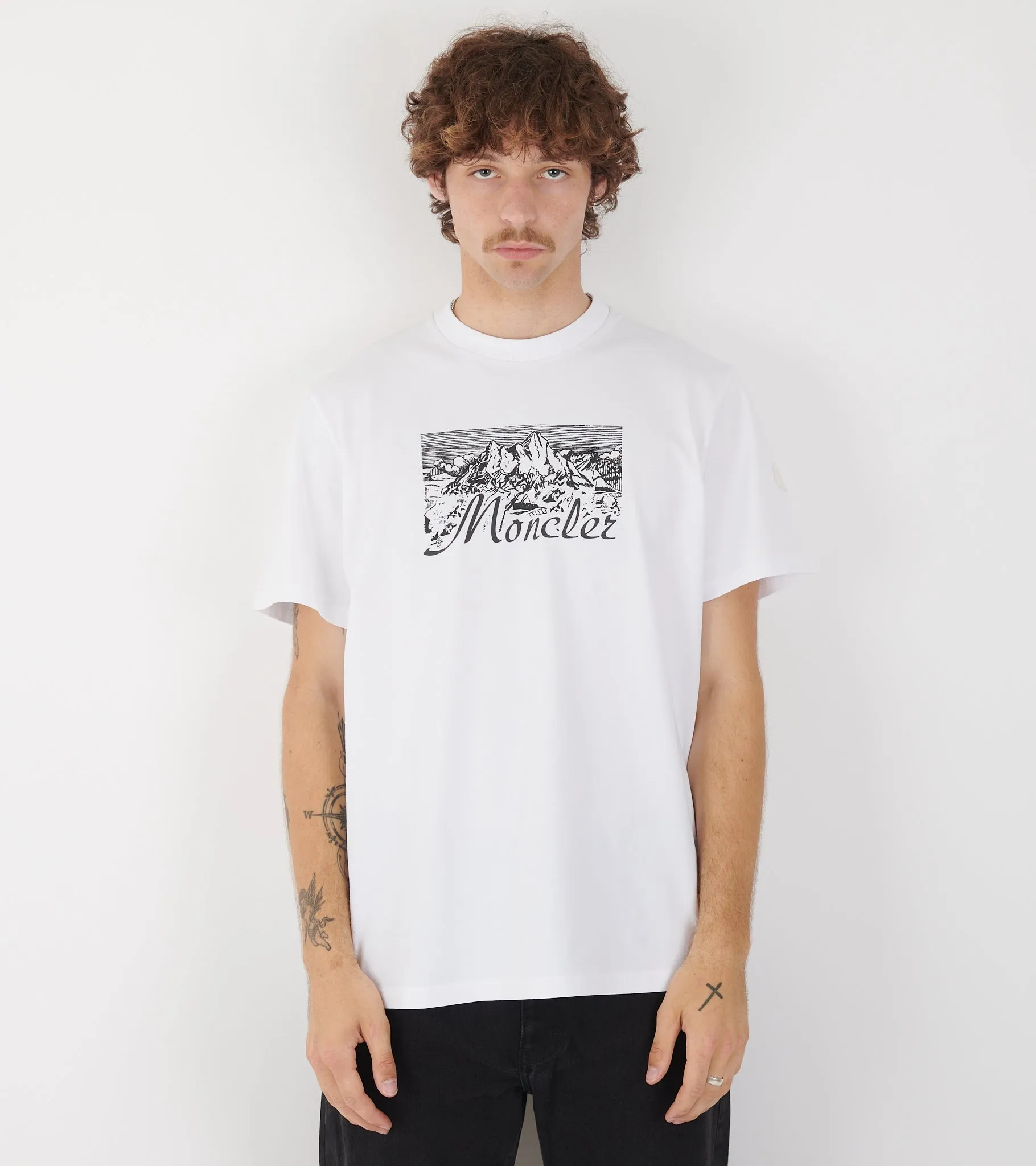 Mountain Logo T-shirt White sold by Dr. Adams product image thumbnail 2
