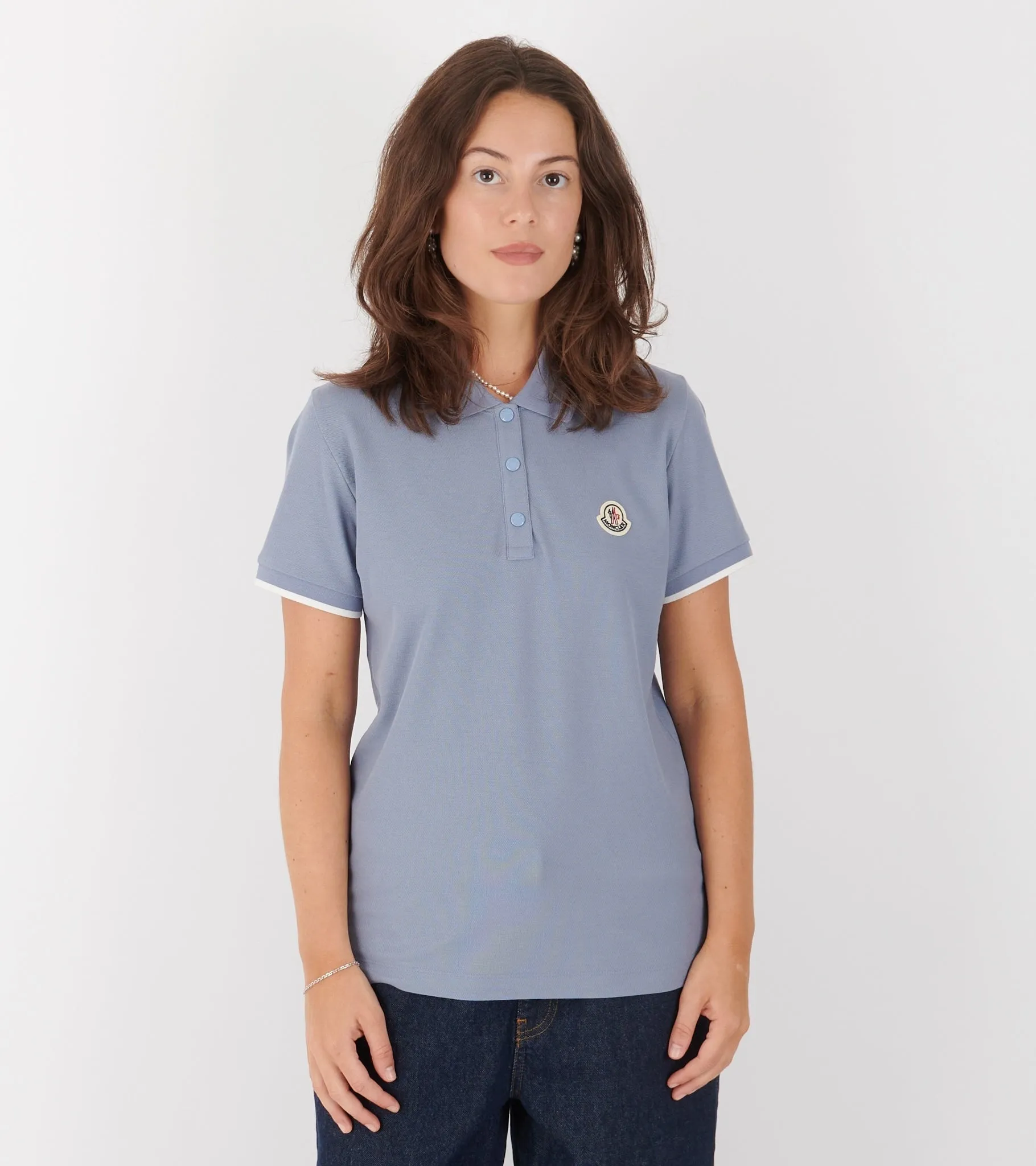 S/S Polo Shirt Light Blue sold by Dr. Adams product image thumbnail 2
