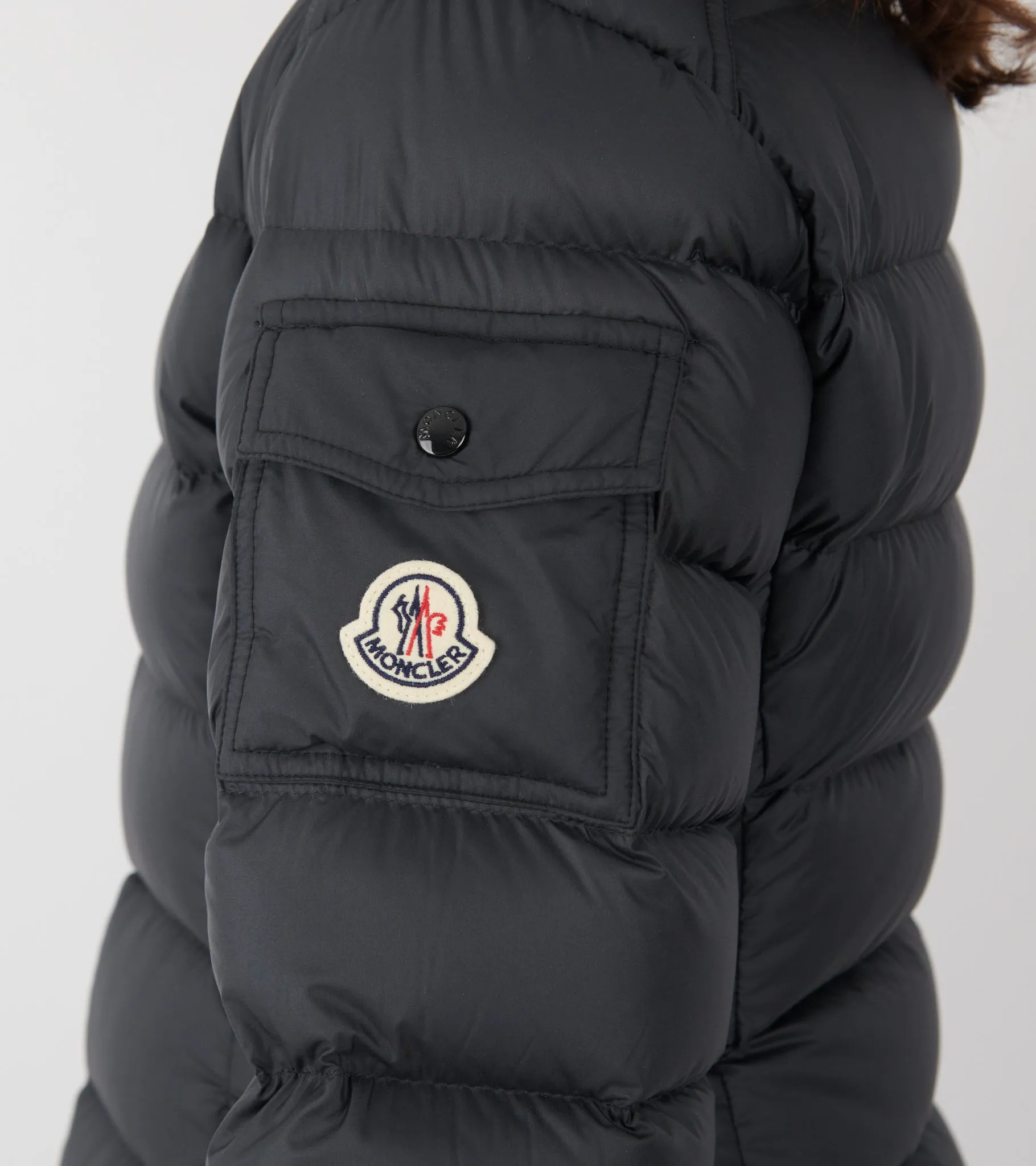 Igesse Mid-Length Down Jacket Black sold by Dr. Adams product image thumbnail 4