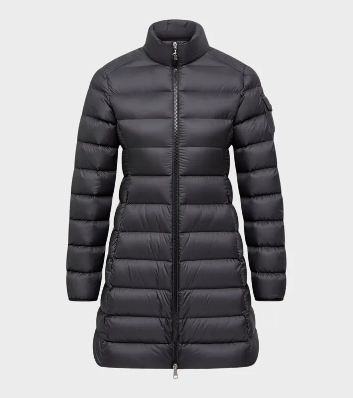 Igesse Mid-Length Down Jacket Black sold by Dr. Adams