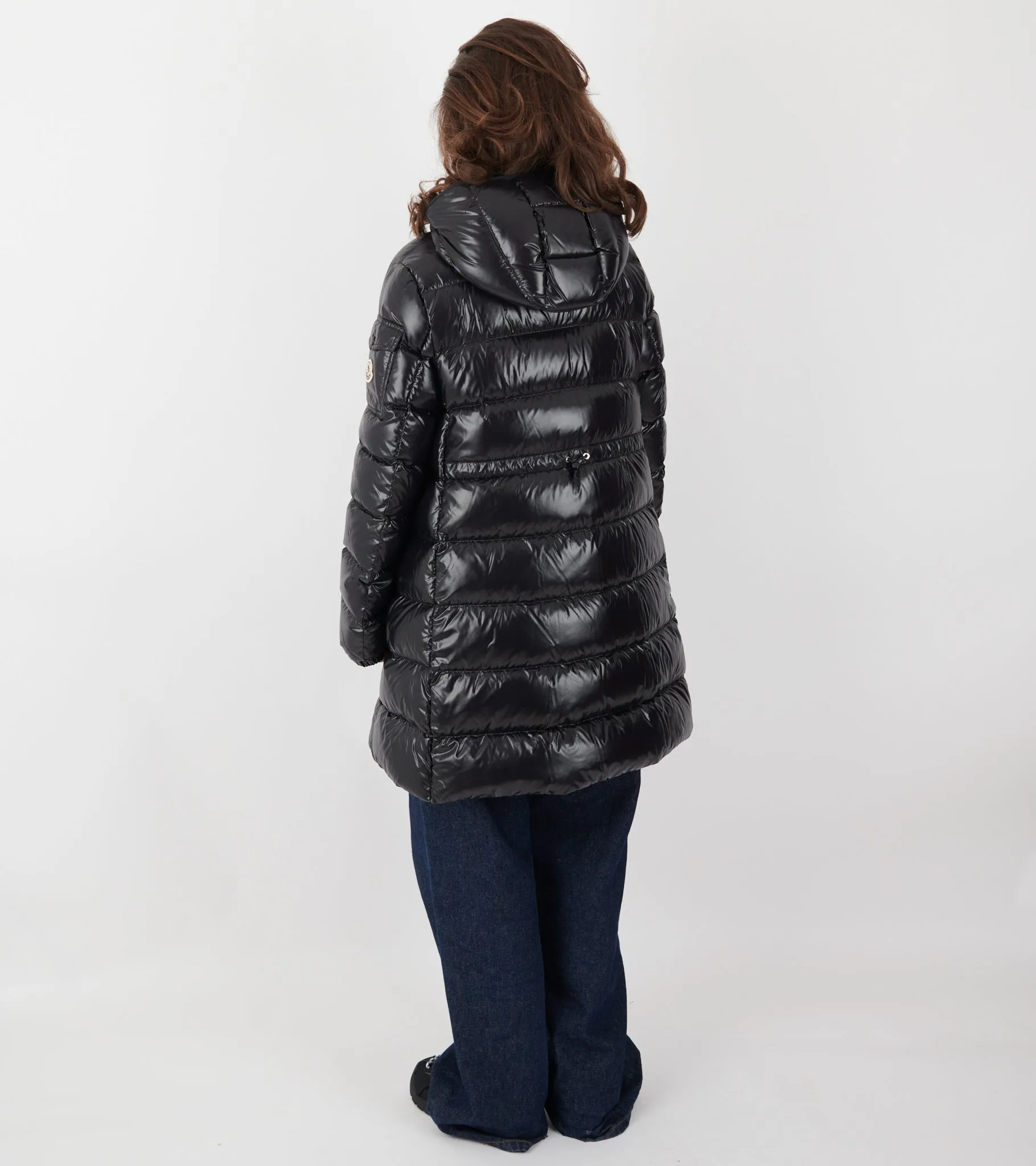 Courcelles Hooded Mid-Length Down Jacket Black sold by Dr. Adams product image thumbnail 5