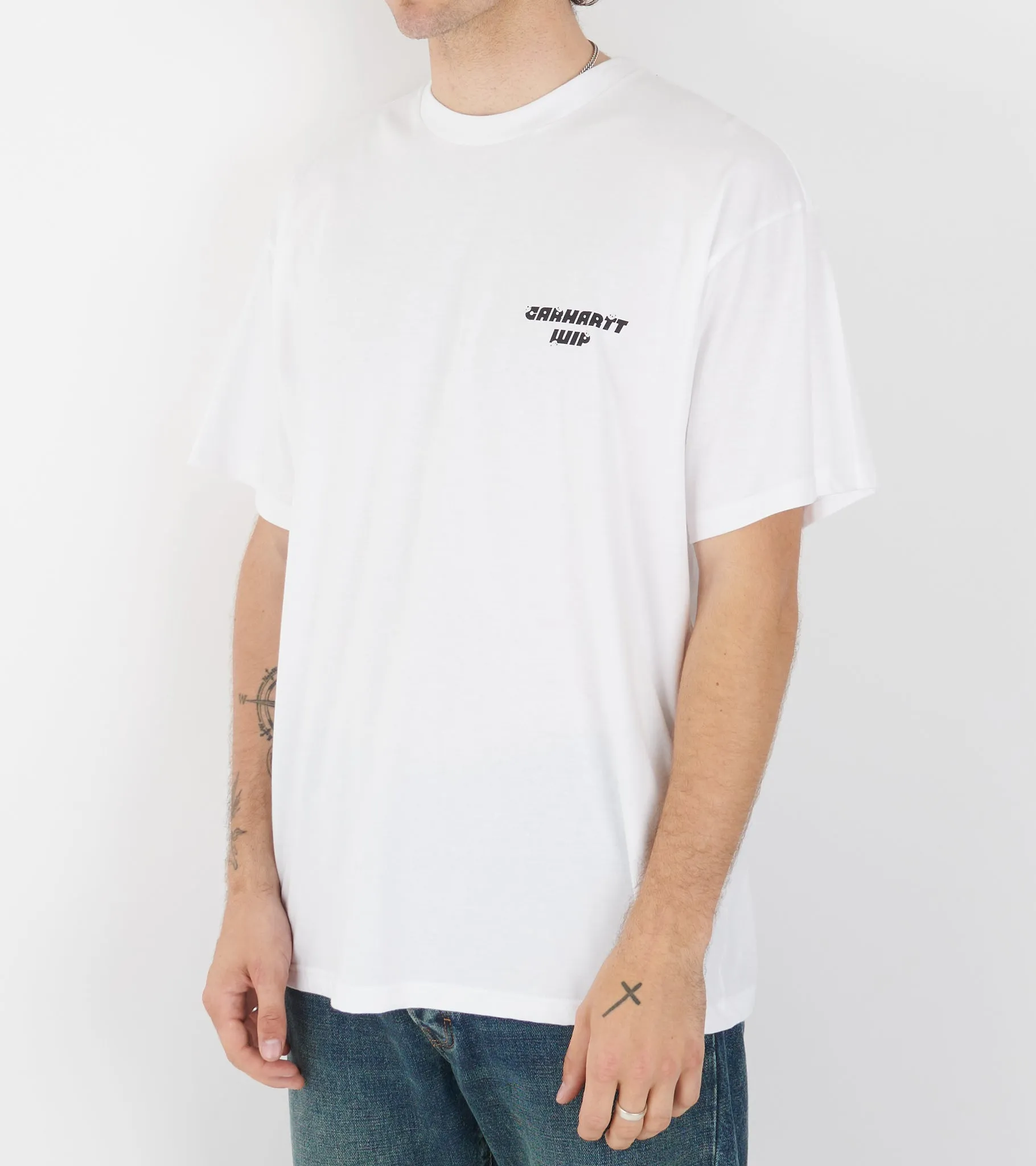 S/S Wiptopia T-shirt White sold by Dr. Adams product image thumbnail 3
