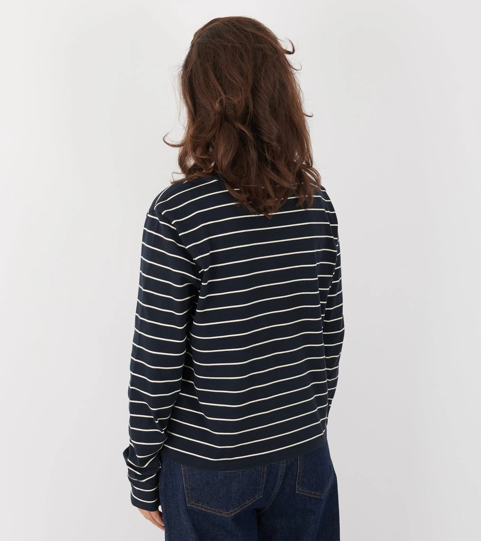 Loui Blouse Navy/White Stripe sold by Dr. Adams product image thumbnail 4