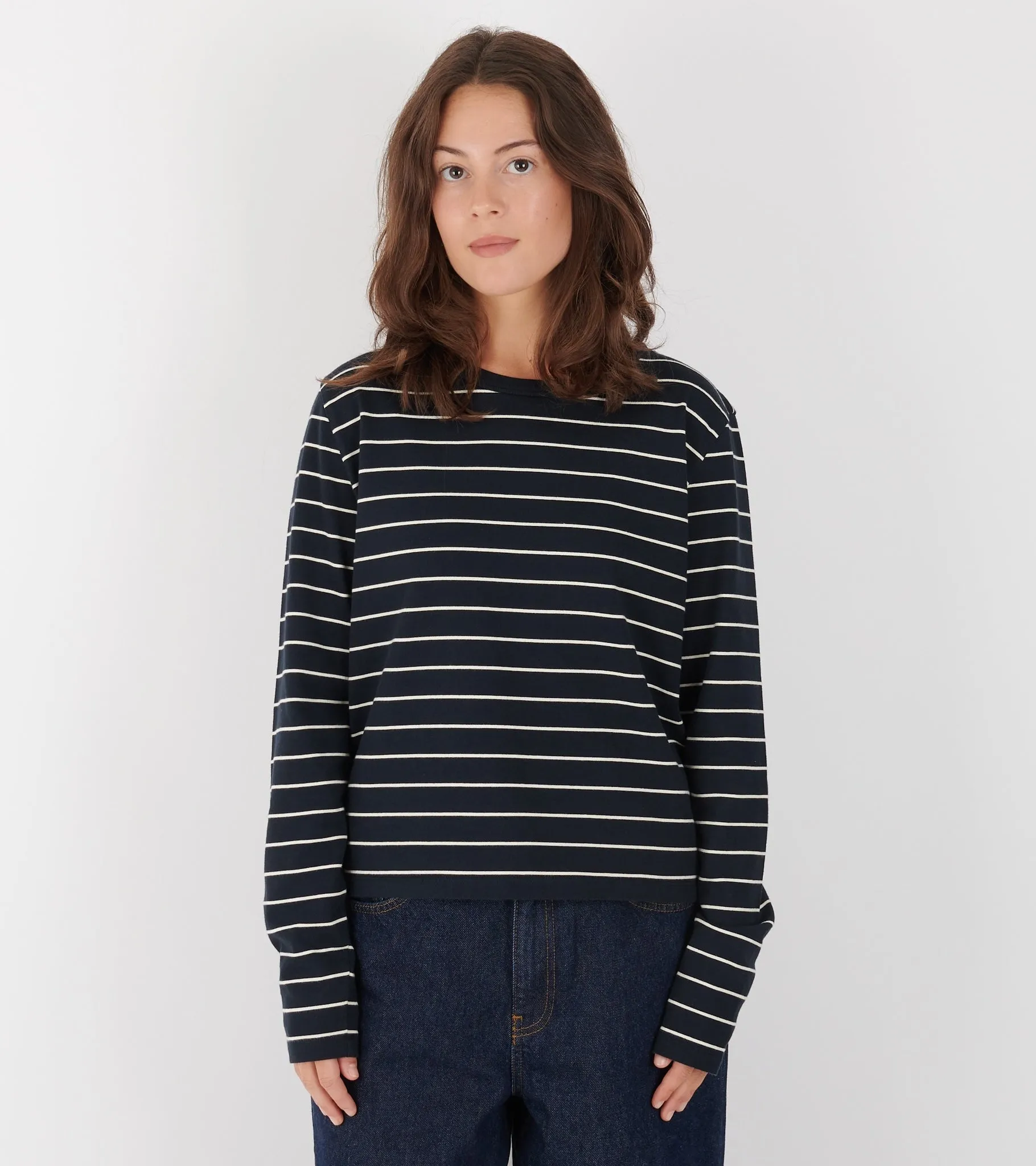 Loui Blouse Navy/White Stripe sold by Dr. Adams product image thumbnail 2