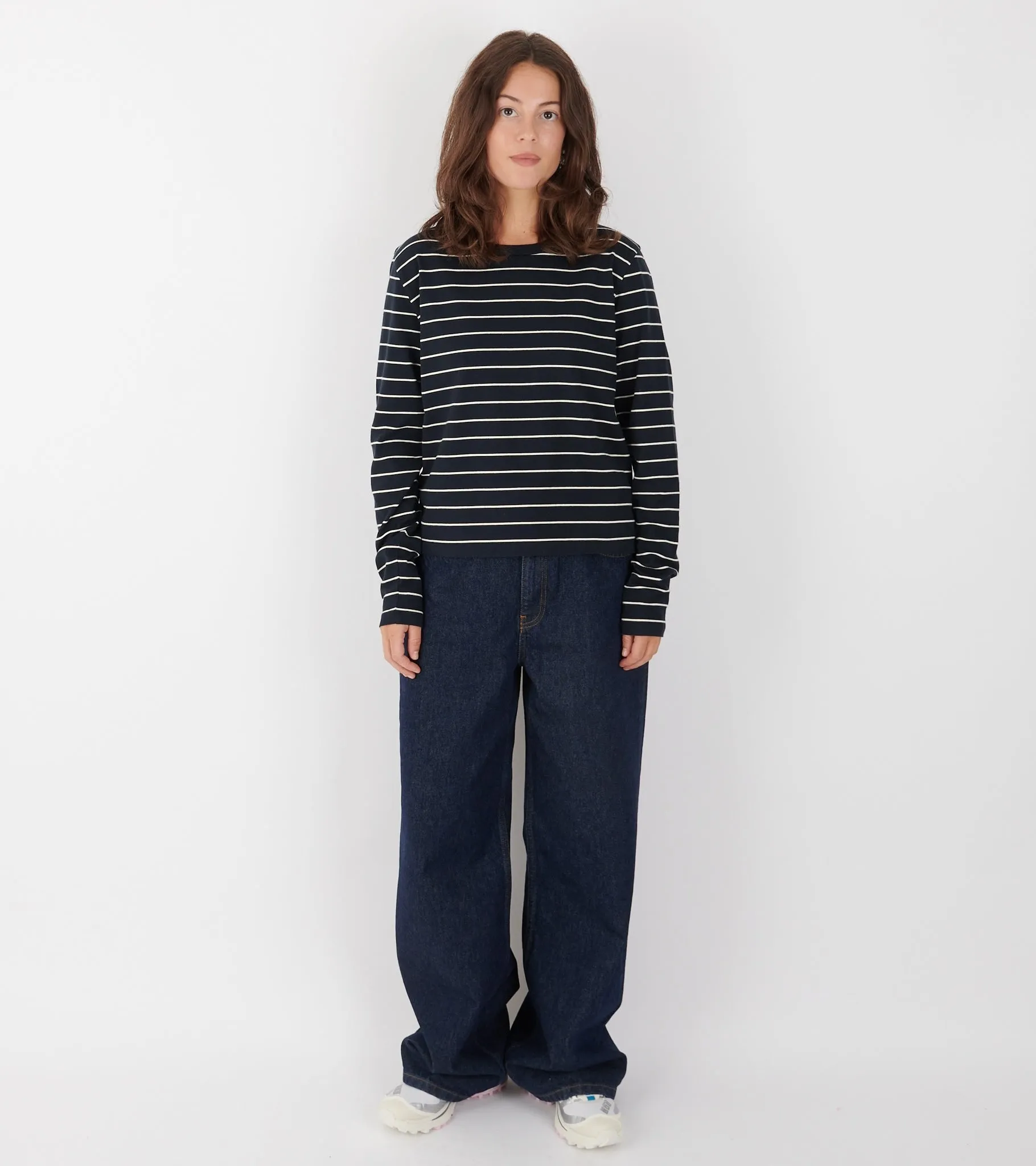 Loui Blouse Navy/White Stripe sold by Dr. Adams product image thumbnail 5