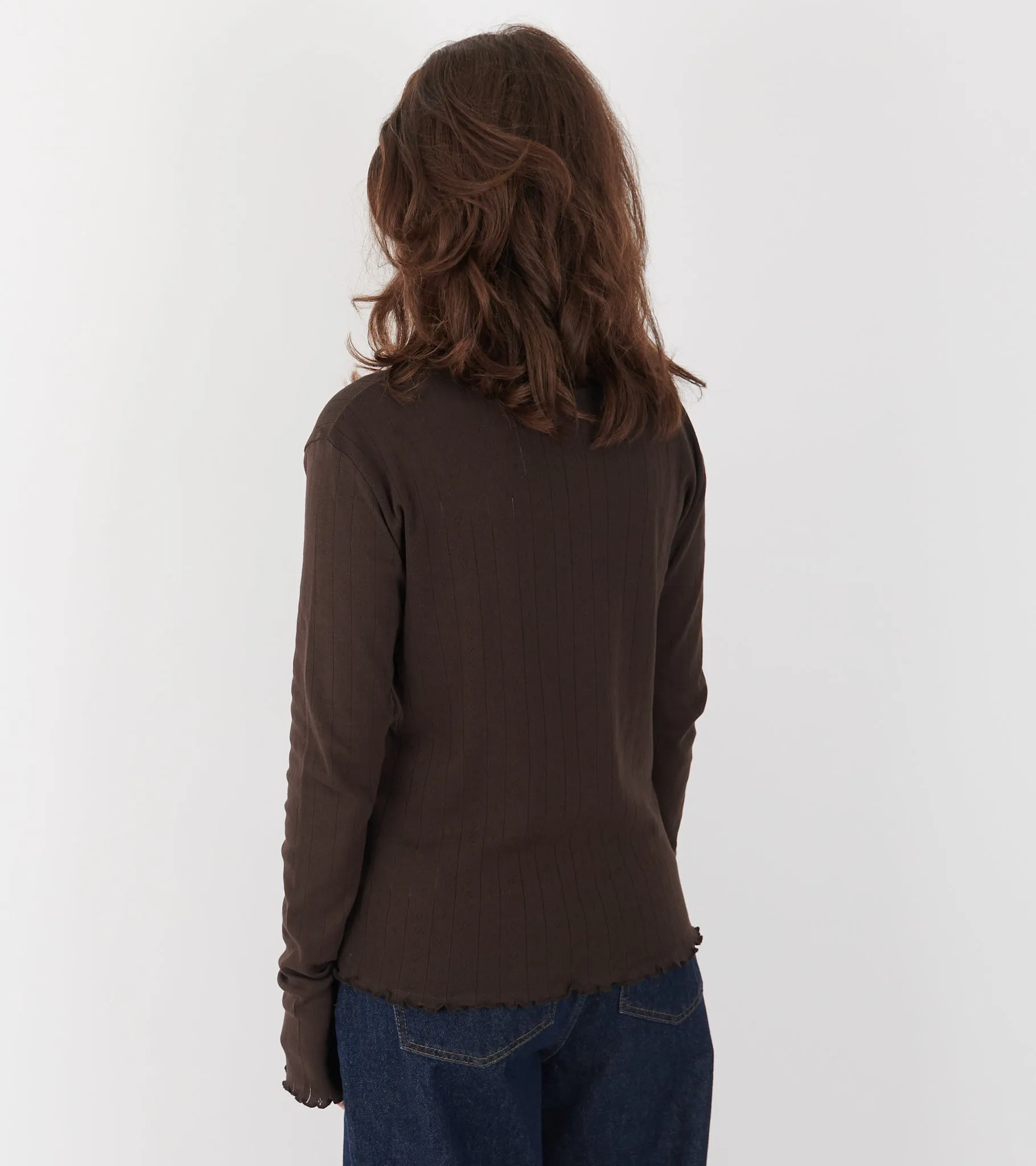Edie Cardigan Dark Brown sold by Dr. Adams product image thumbnail 4