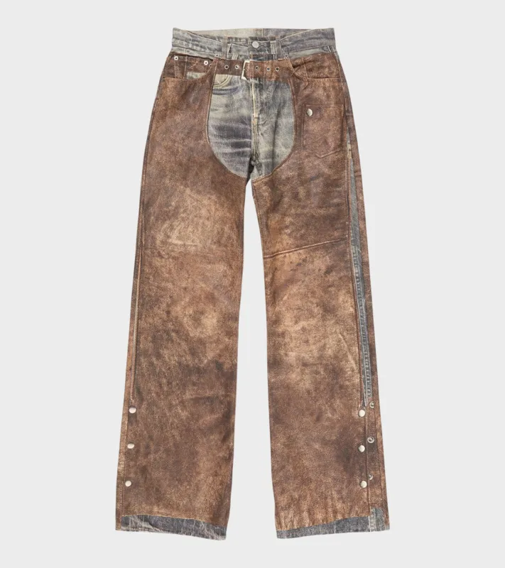 Printed Jeans Blue/Brown sold by Dr. Adams