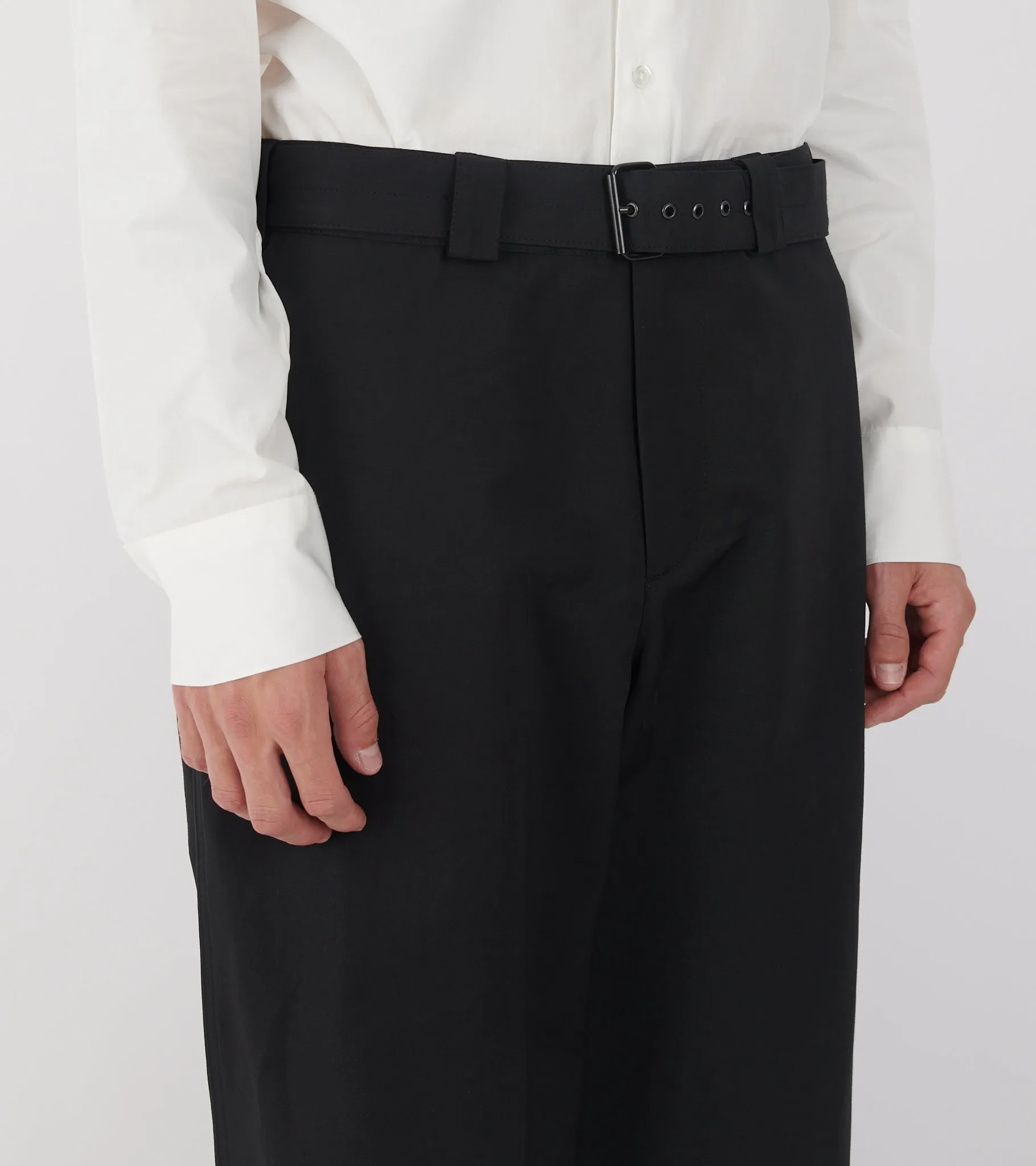 Belt Trousers Black sold by Dr. Adams product image thumbnail 4