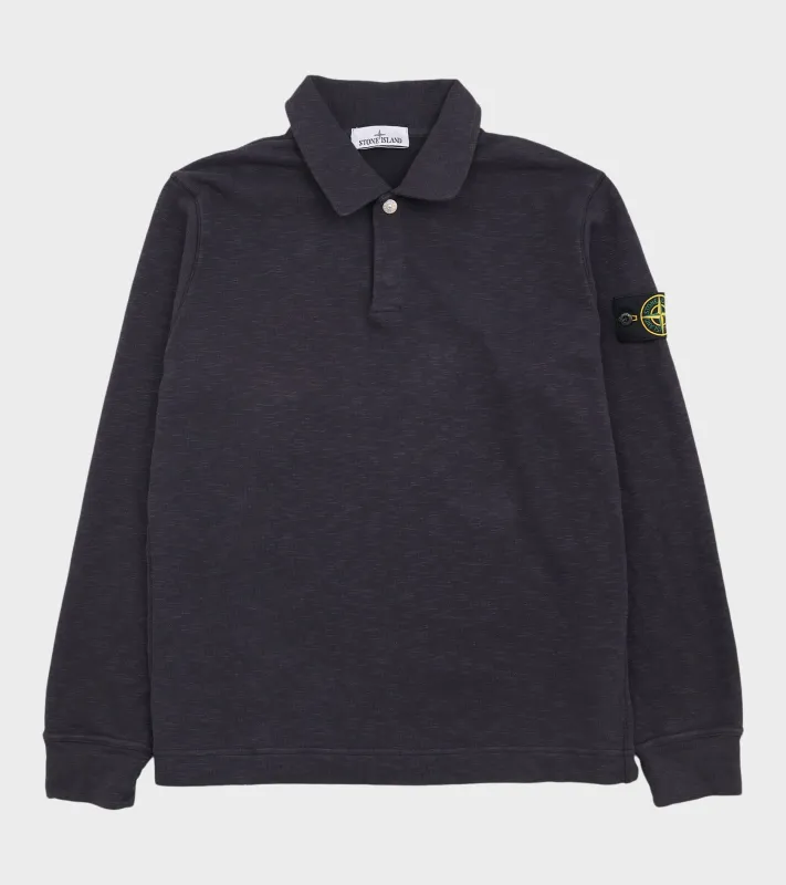 Cotton Sweat Polo Navy Melange sold by Dr. Adams