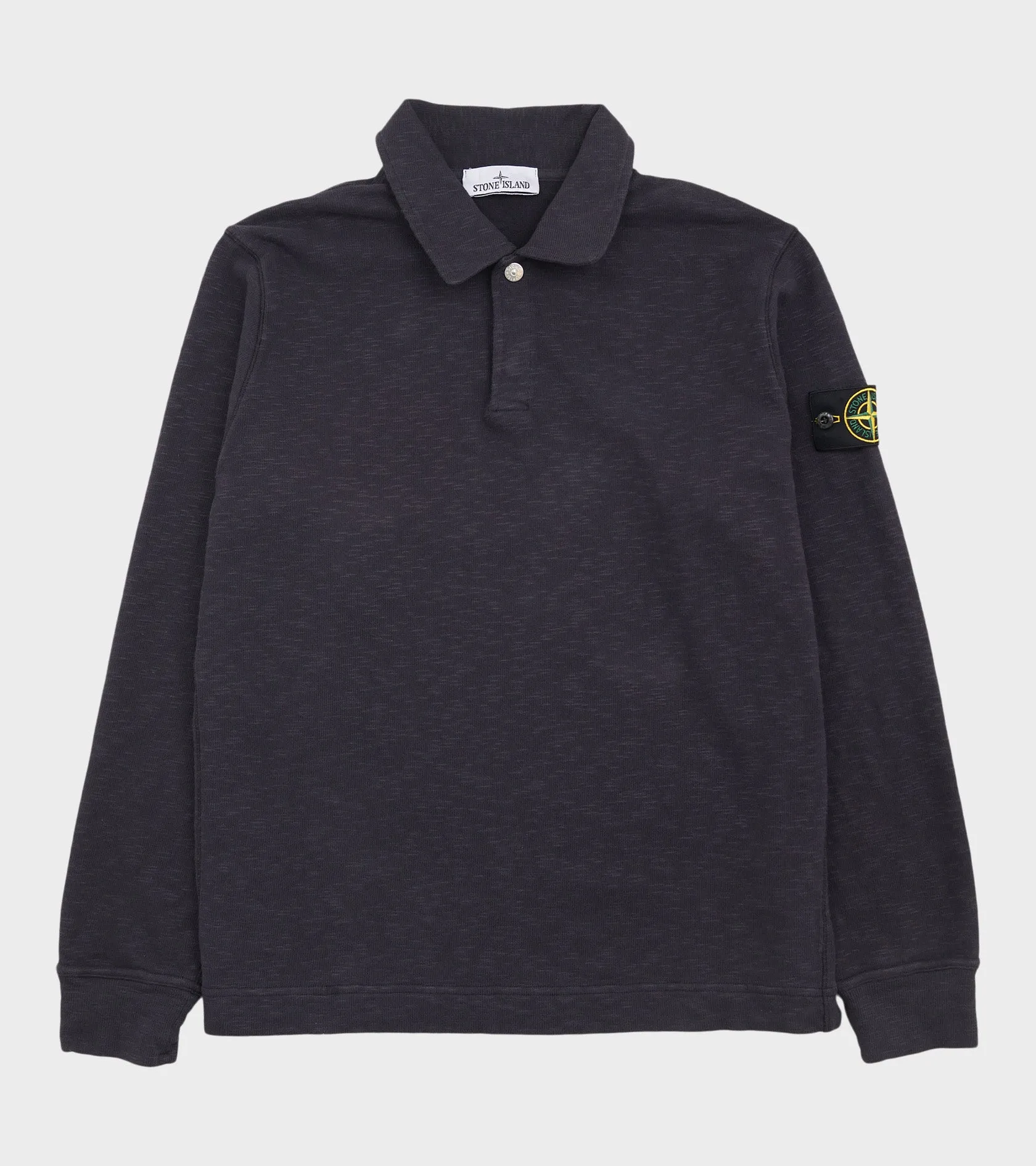Cotton Sweat Polo Navy Melange sold by Dr. Adams