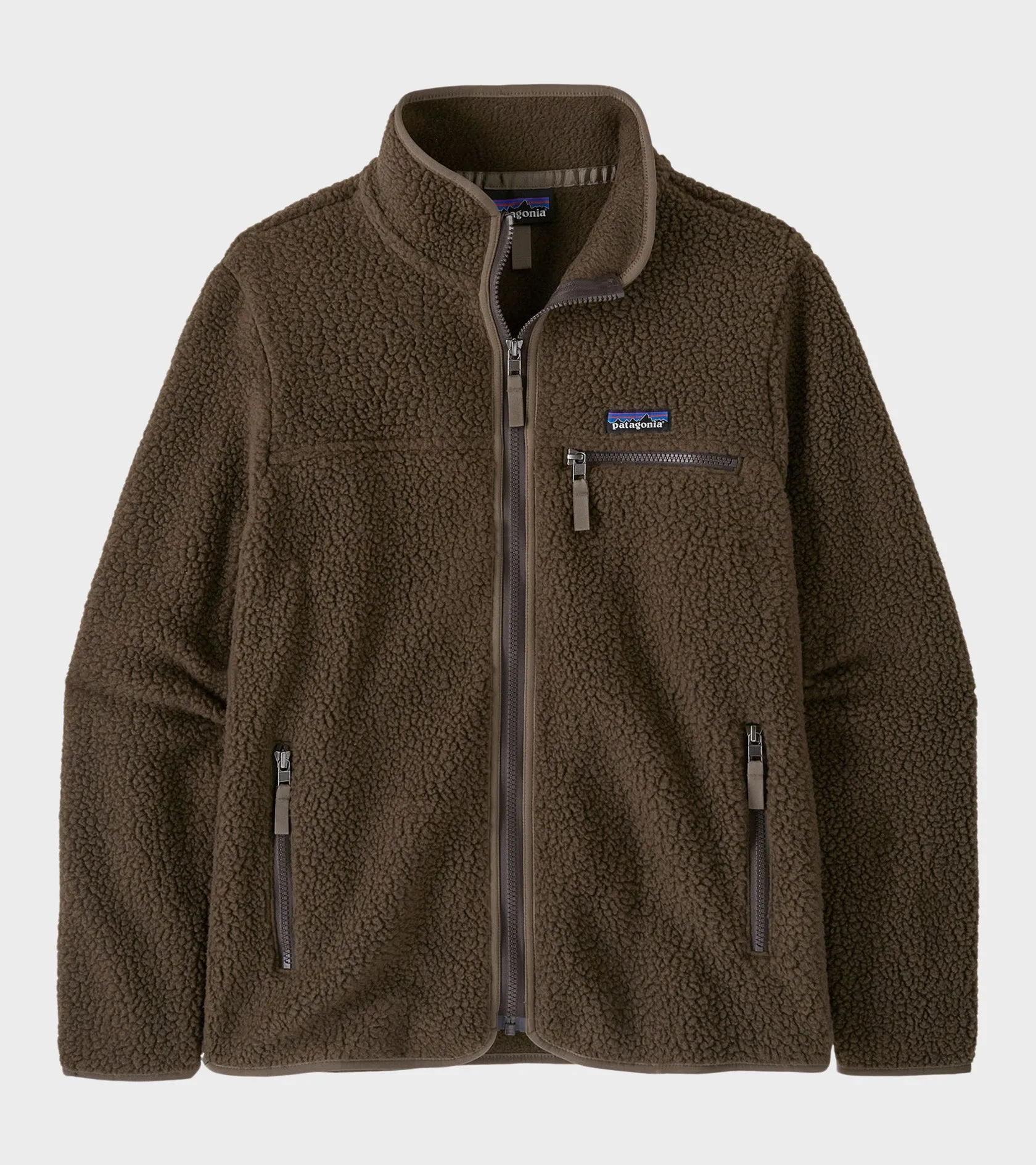 W's Retro Pile Jakcet Otter Brown sold by Dr. Adams
