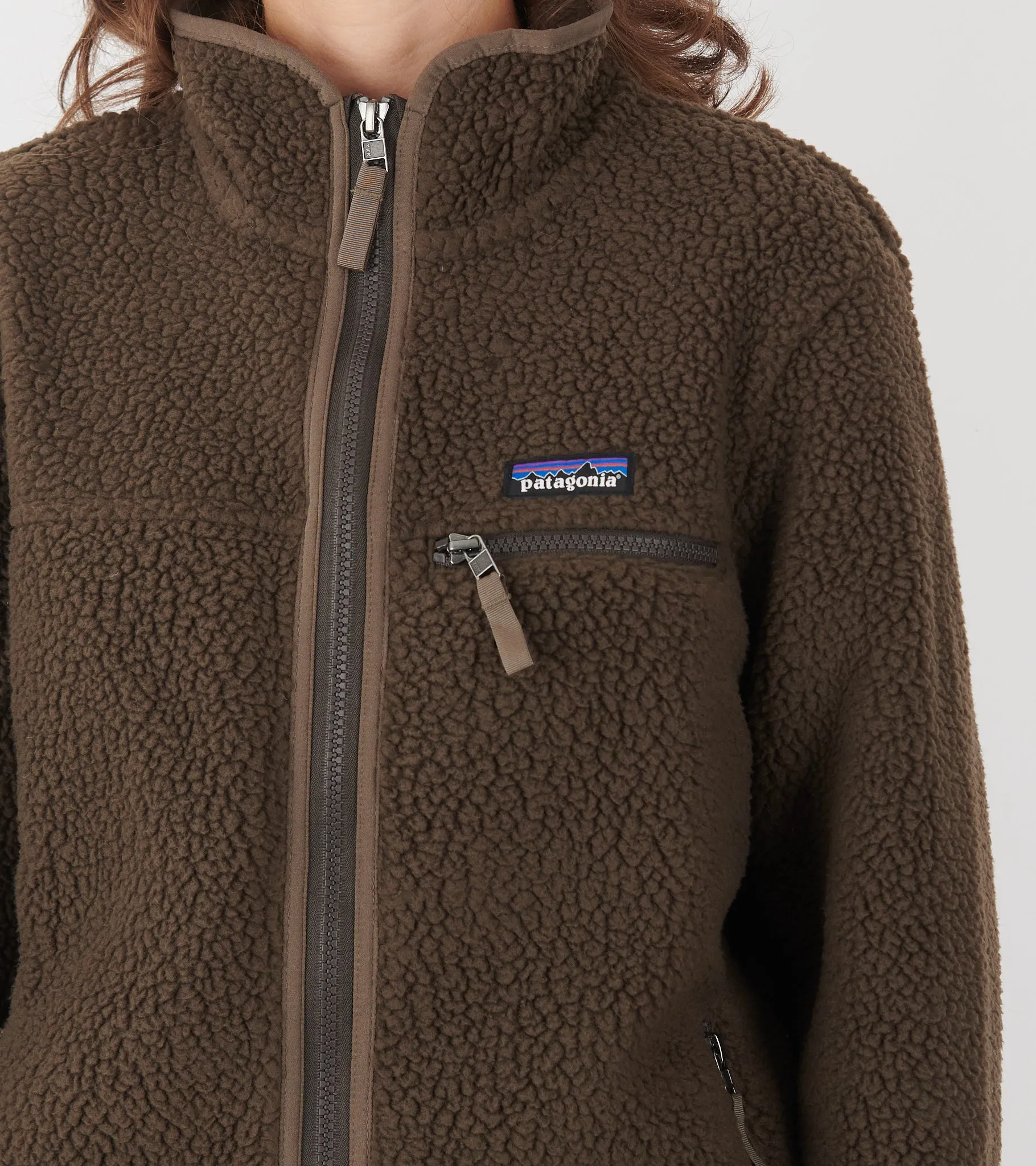 W's Retro Pile Jakcet Otter Brown sold by Dr. Adams product image thumbnail 5