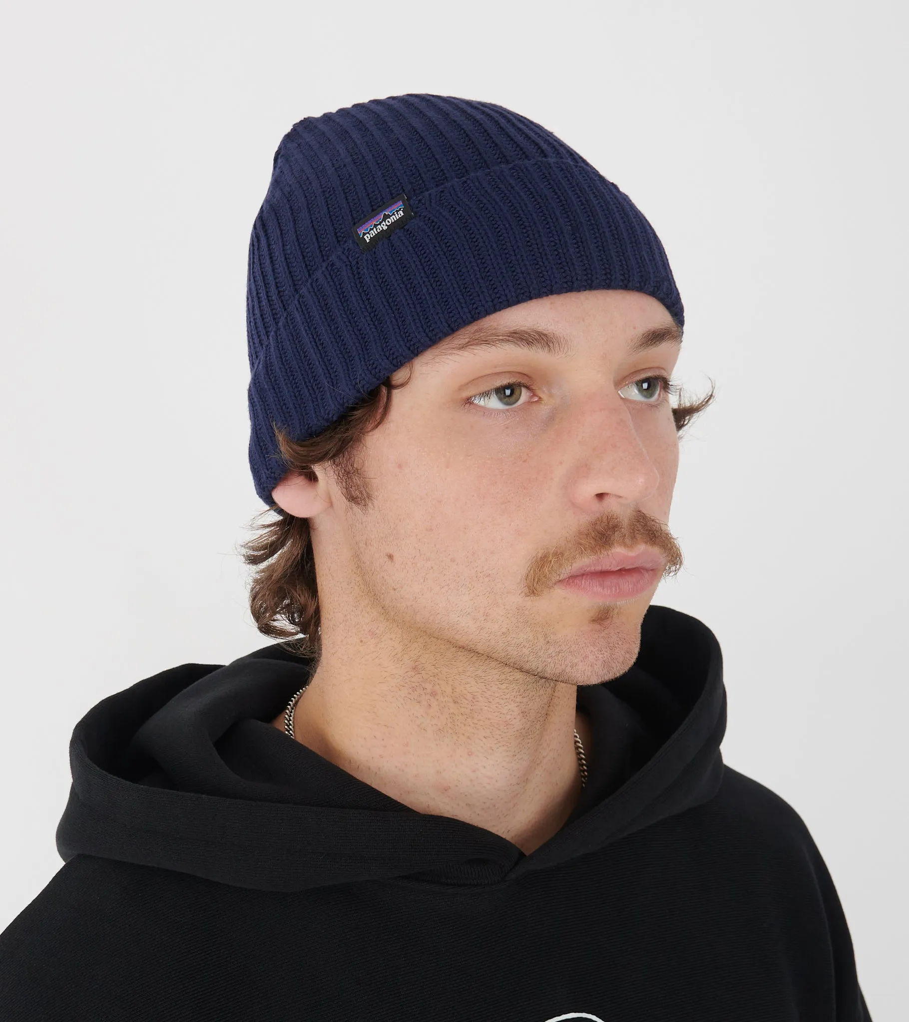Fishermans Rolled Beanie Navy Blue sold by Dr. Adams product image thumbnail 2