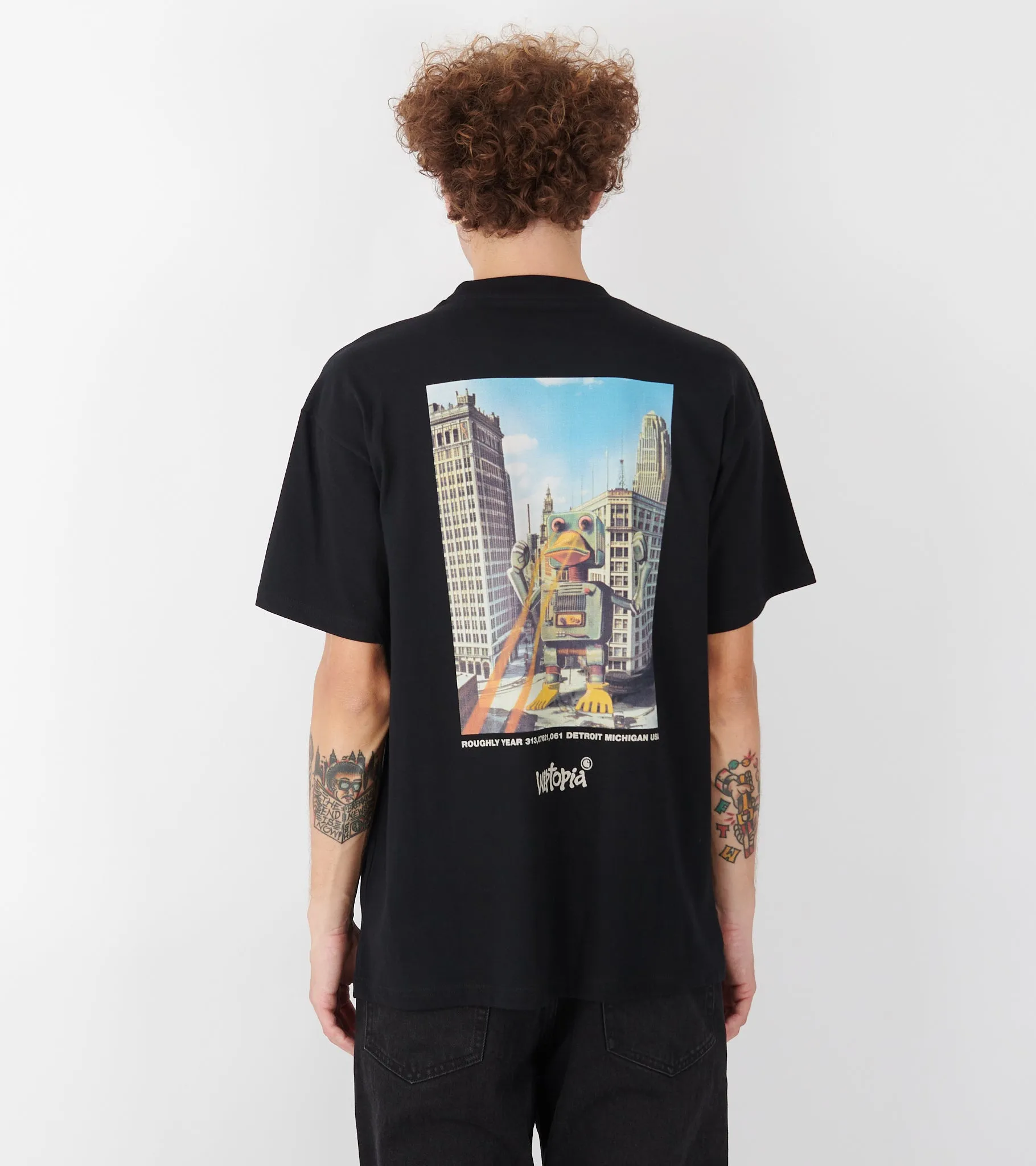 S/S Wiptopia T-shirt Black sold by Dr. Adams product image thumbnail 2