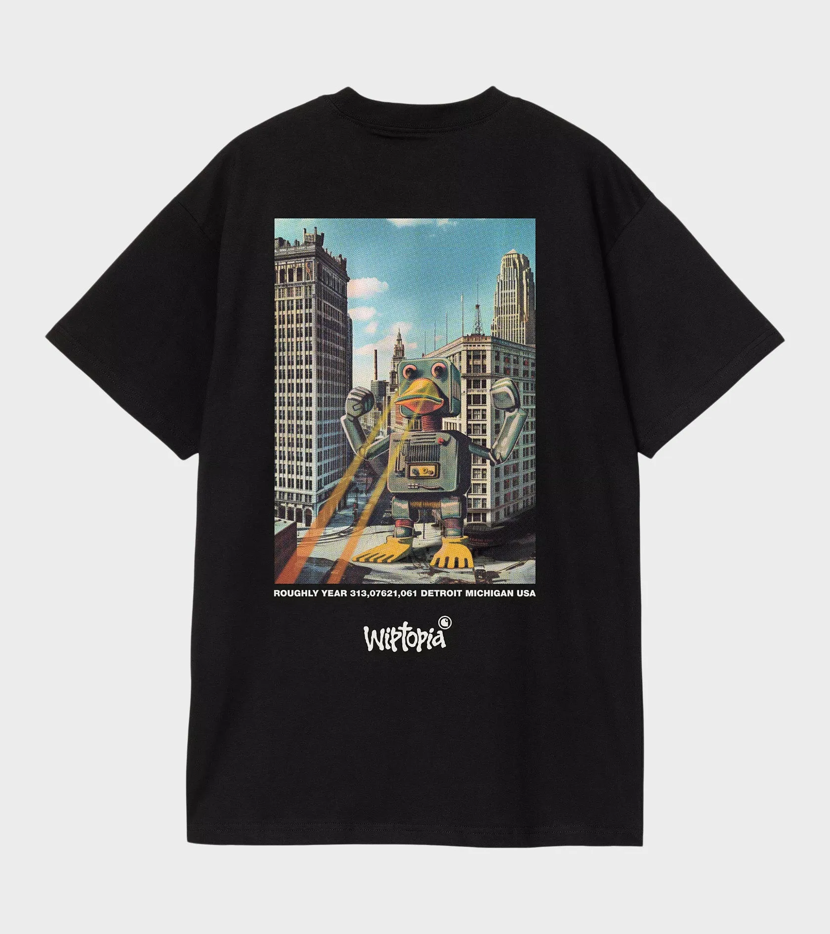 S/S Wiptopia T-shirt Black sold by Dr. Adams product image thumbnail 5