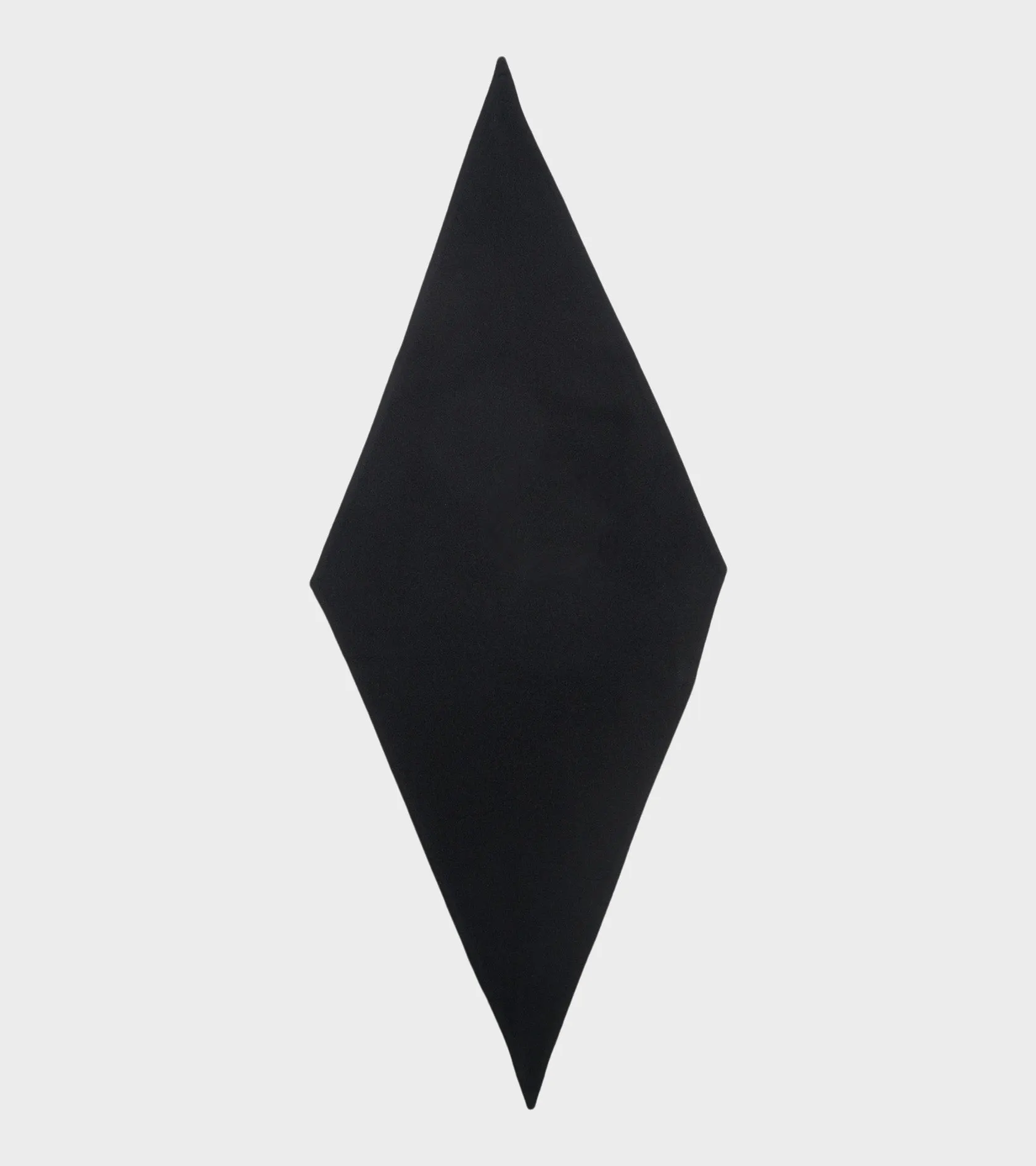 Losange Mini Fleece Scarf Black sold by Dr. Adams product image thumbnail 5