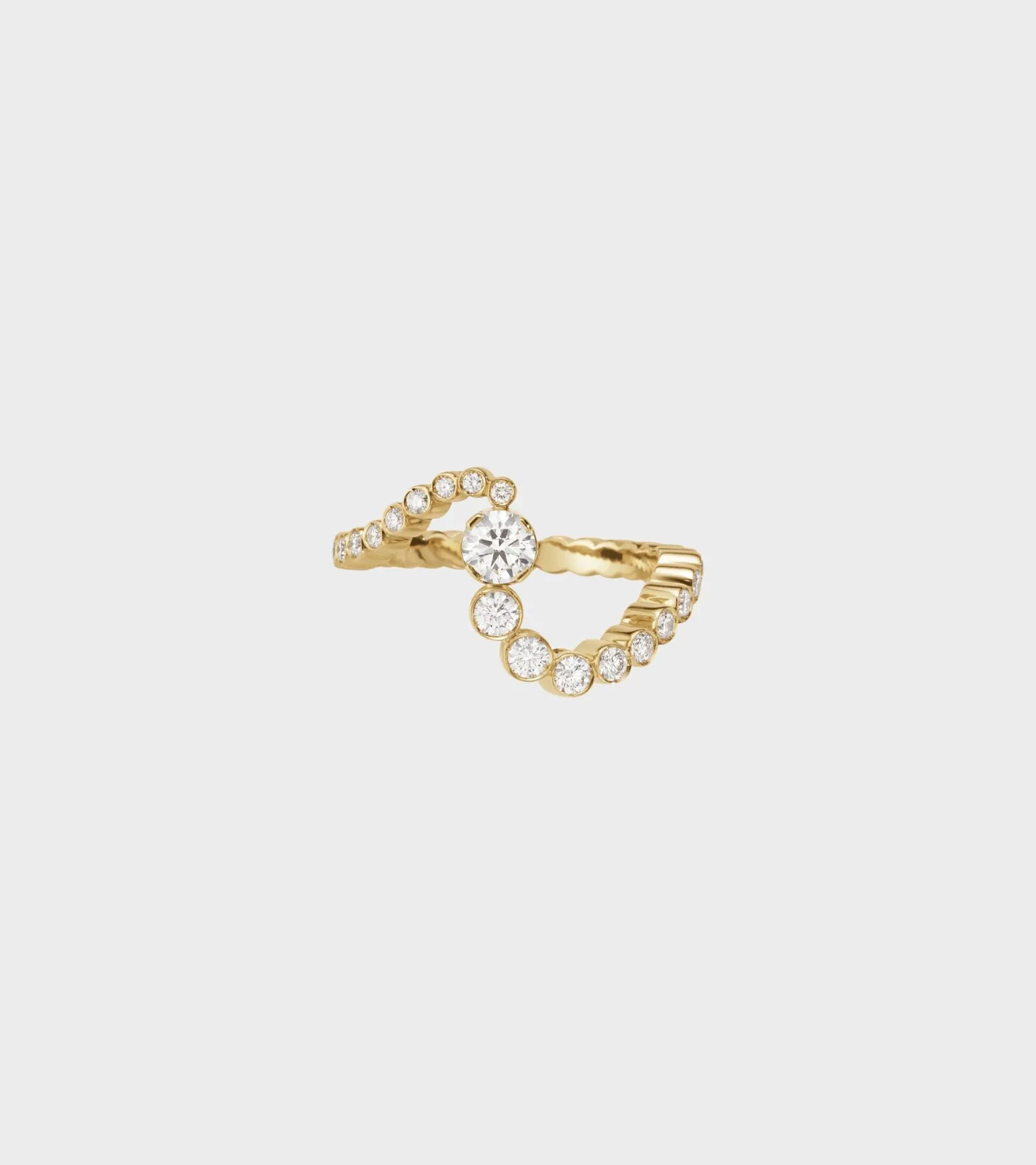 Ocean Ensemble Diamant Ring Gold sold by Dr. Adams