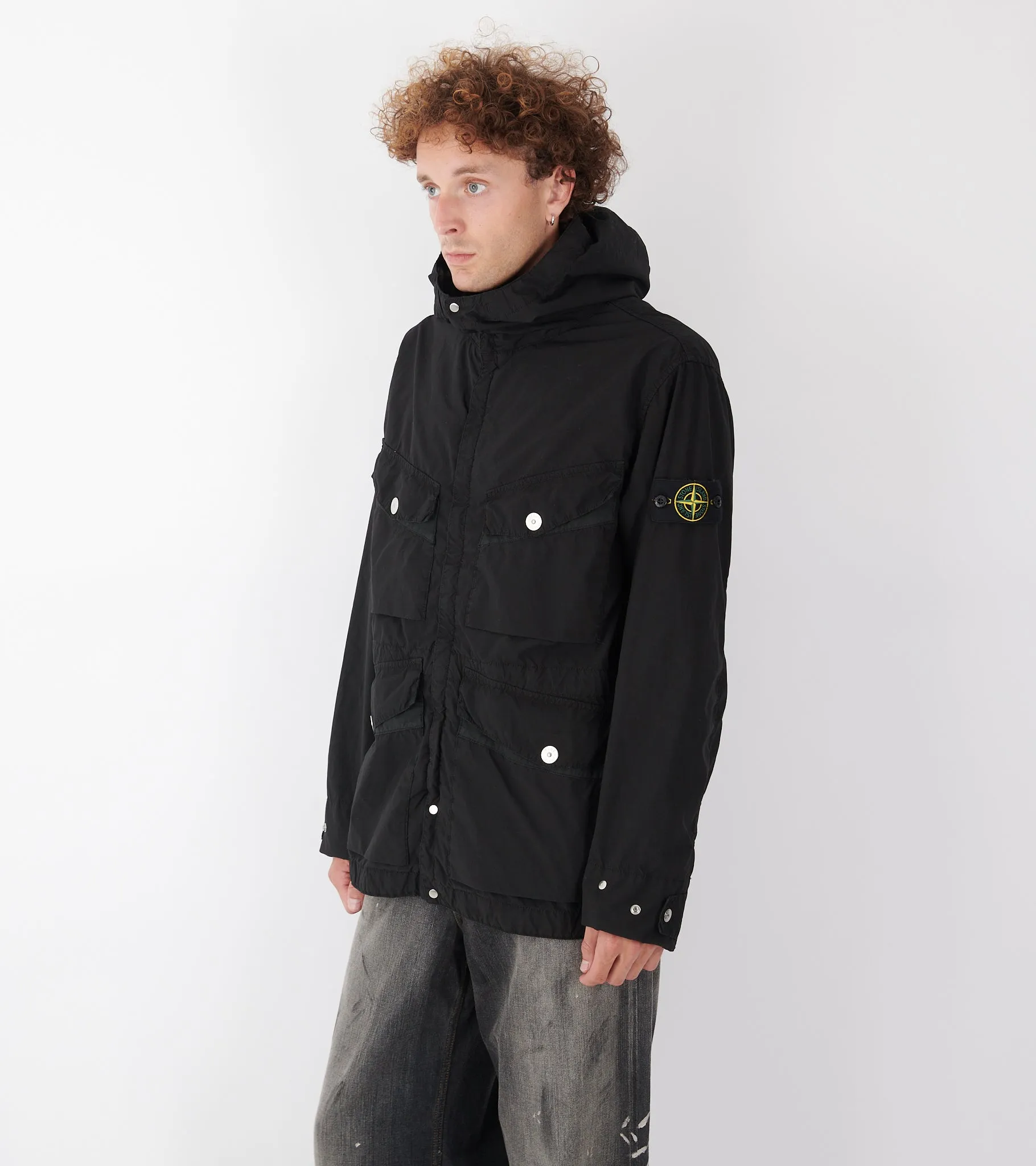 Light Compact Touch Poly-TC Jacket Black sold by Dr. Adams product image thumbnail 3