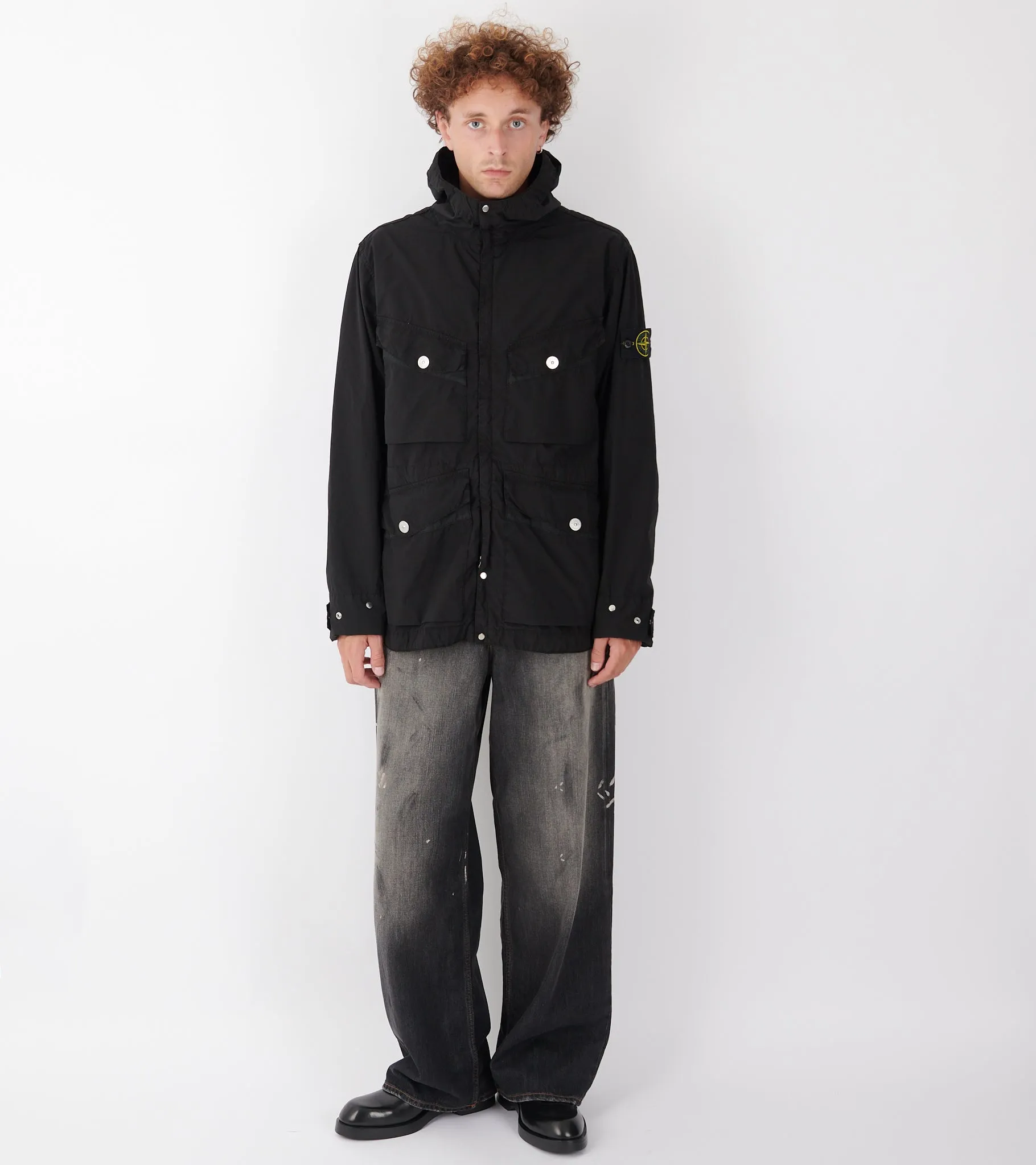 Light Compact Touch Poly-TC Jacket Black sold by Dr. Adams product image thumbnail 2