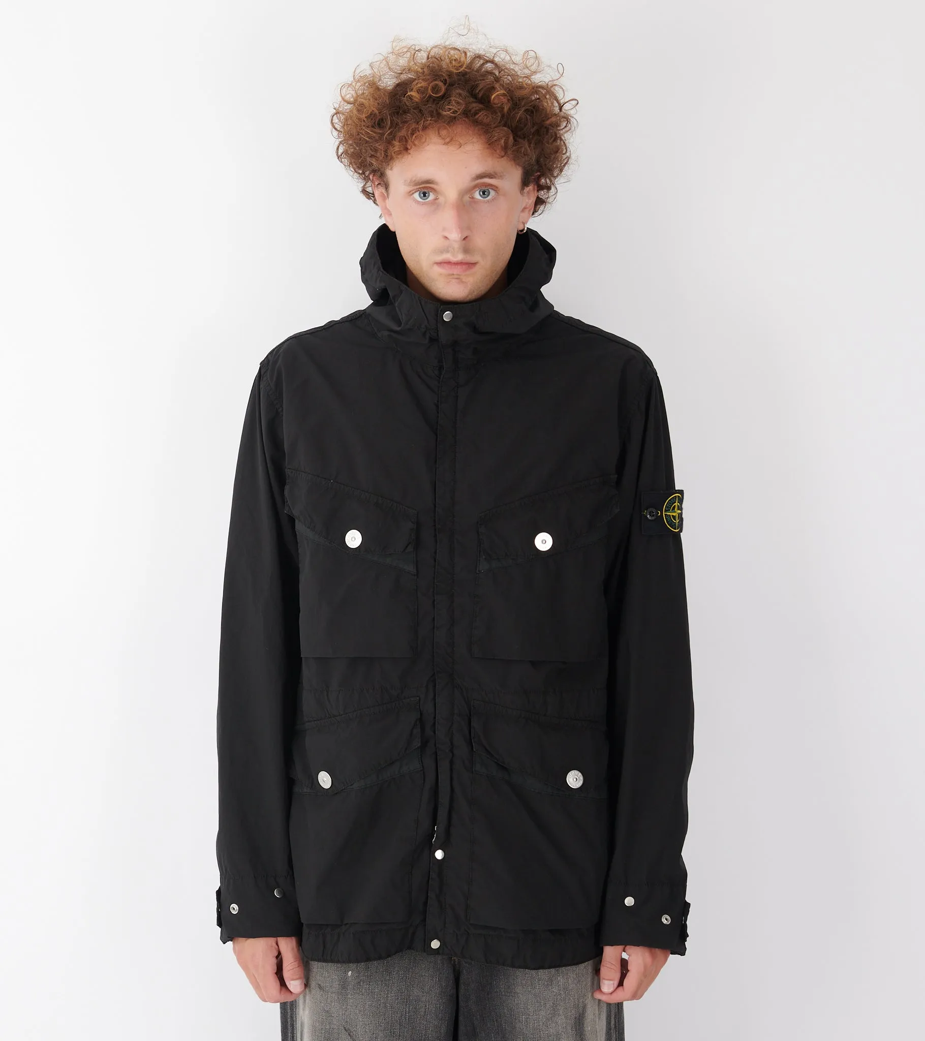 Light Compact Touch Poly-TC Jacket Black sold by Dr. Adams product image thumbnail 5