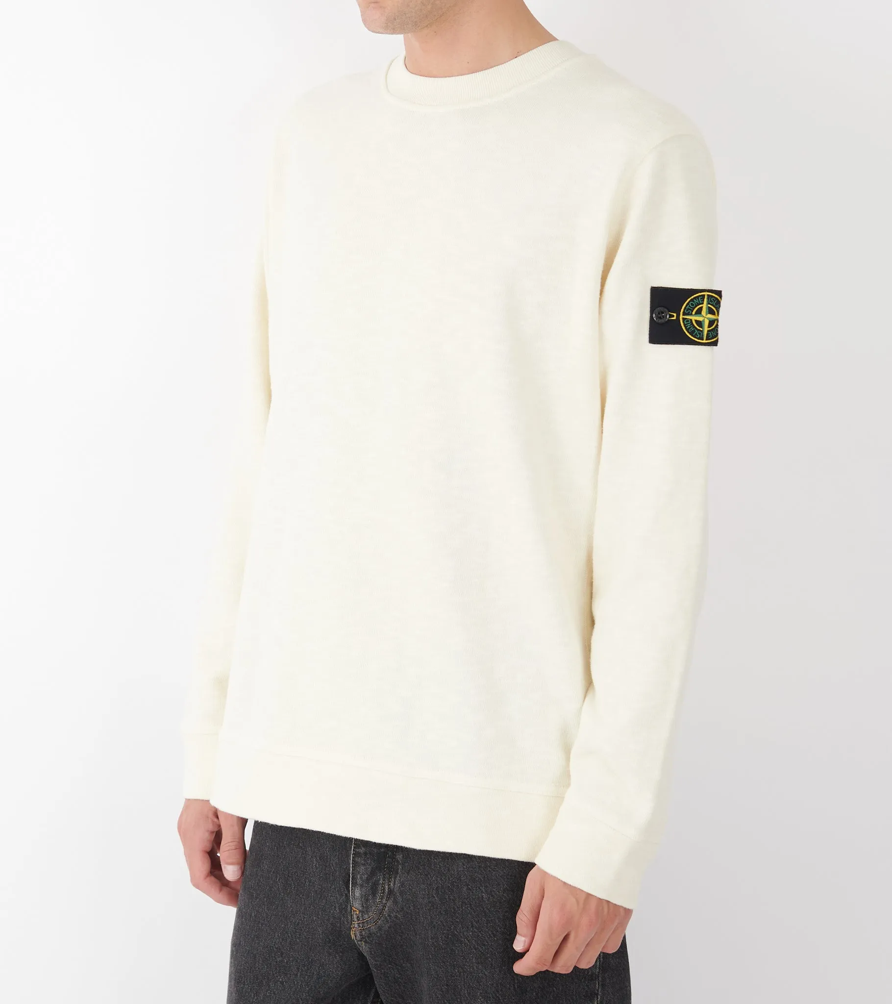 Heavy Woven Sweatshirt Ivory sold by Dr. Adams product image thumbnail 3