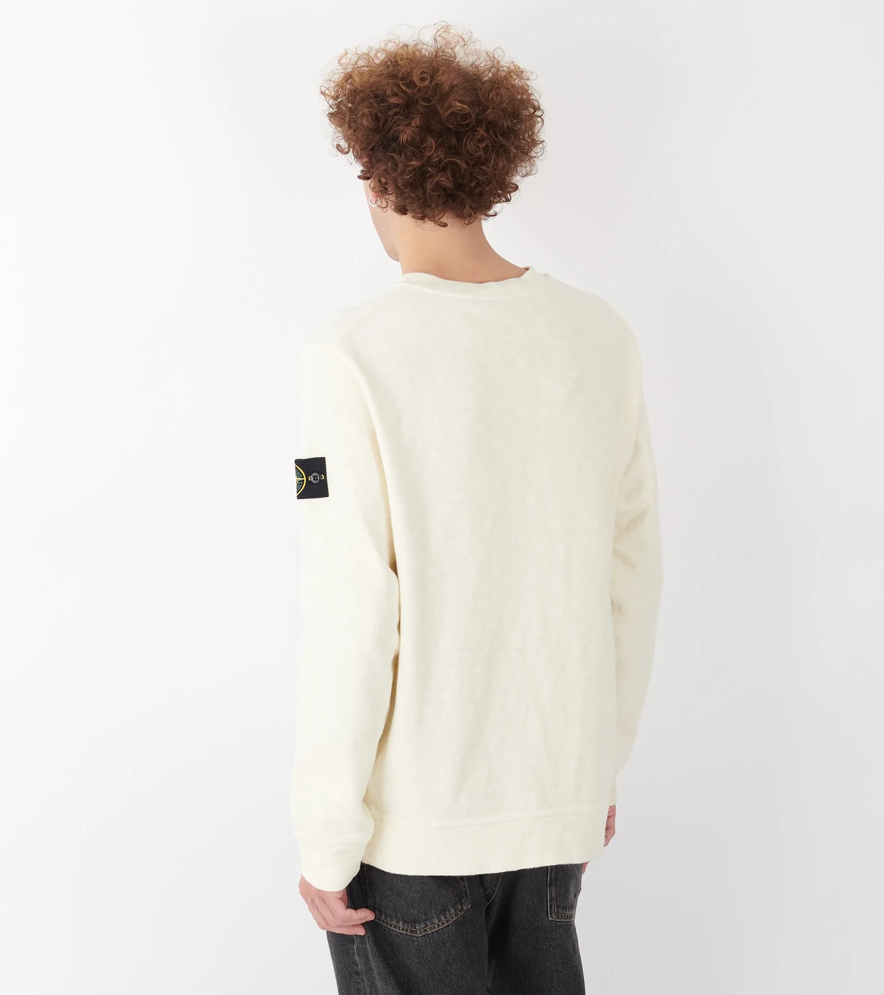 Heavy Woven Sweatshirt Ivory sold by Dr. Adams product image thumbnail 4