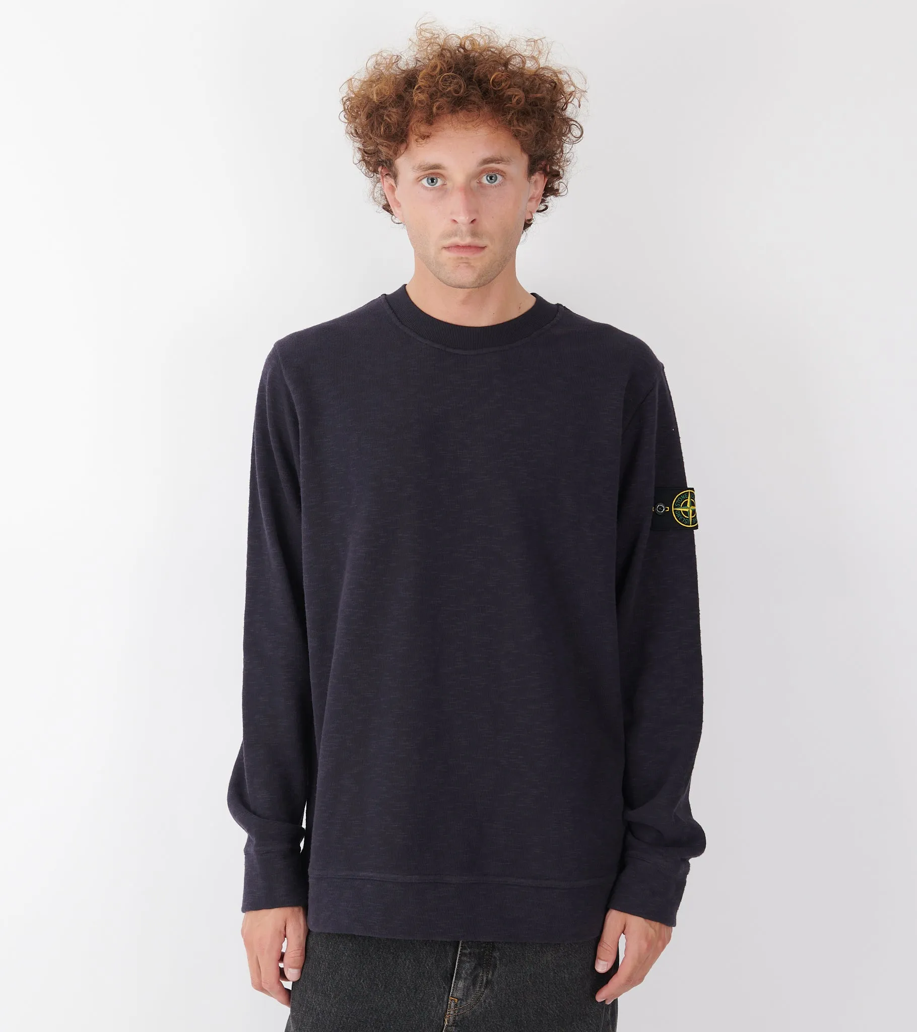 Heavy Woven Sweatshirt Ink Blue sold by Dr. Adams product image thumbnail 2