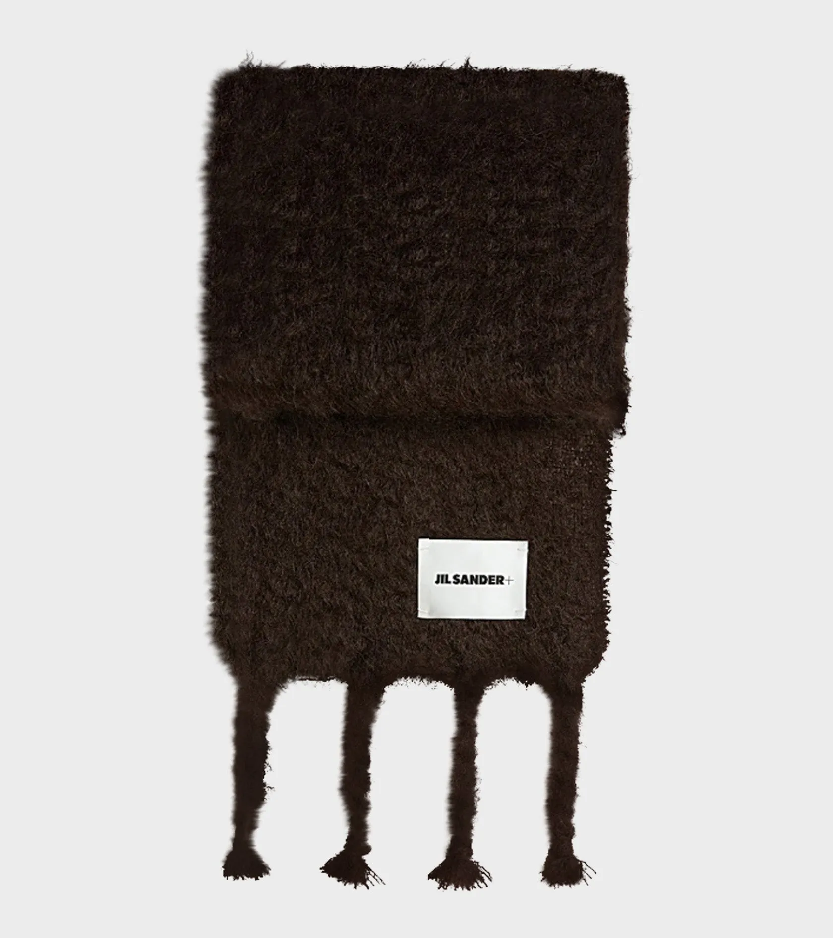 Plain Mohair Scarf Dark Burgundy sold by Dr. Adams