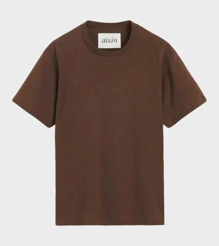 Classic Circular Tee Coffee made by aiayu